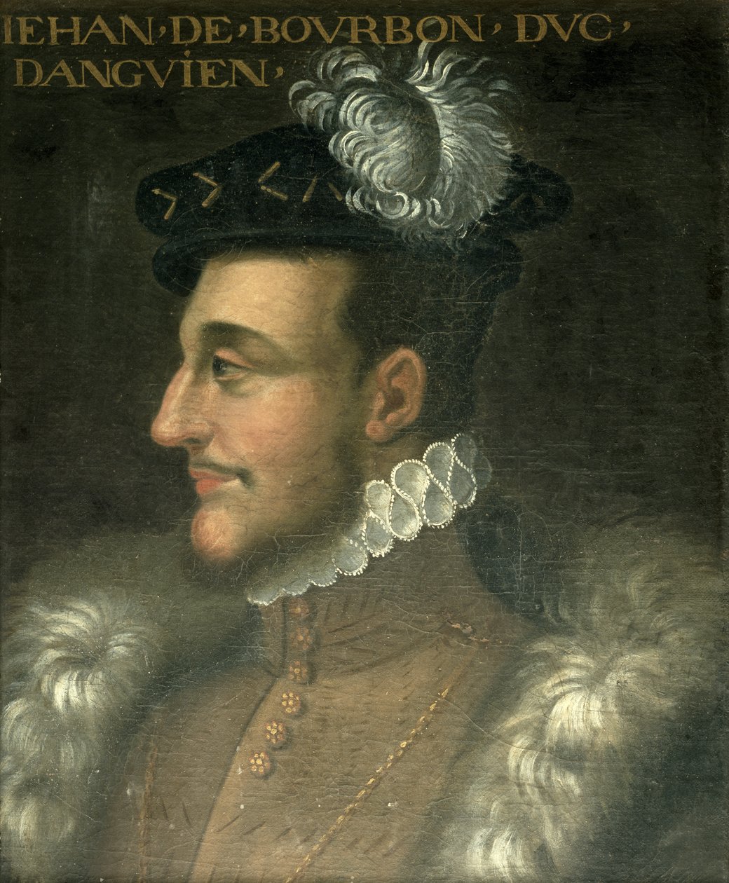 Jean de Bourbon, książę Anguien autorstwa French School