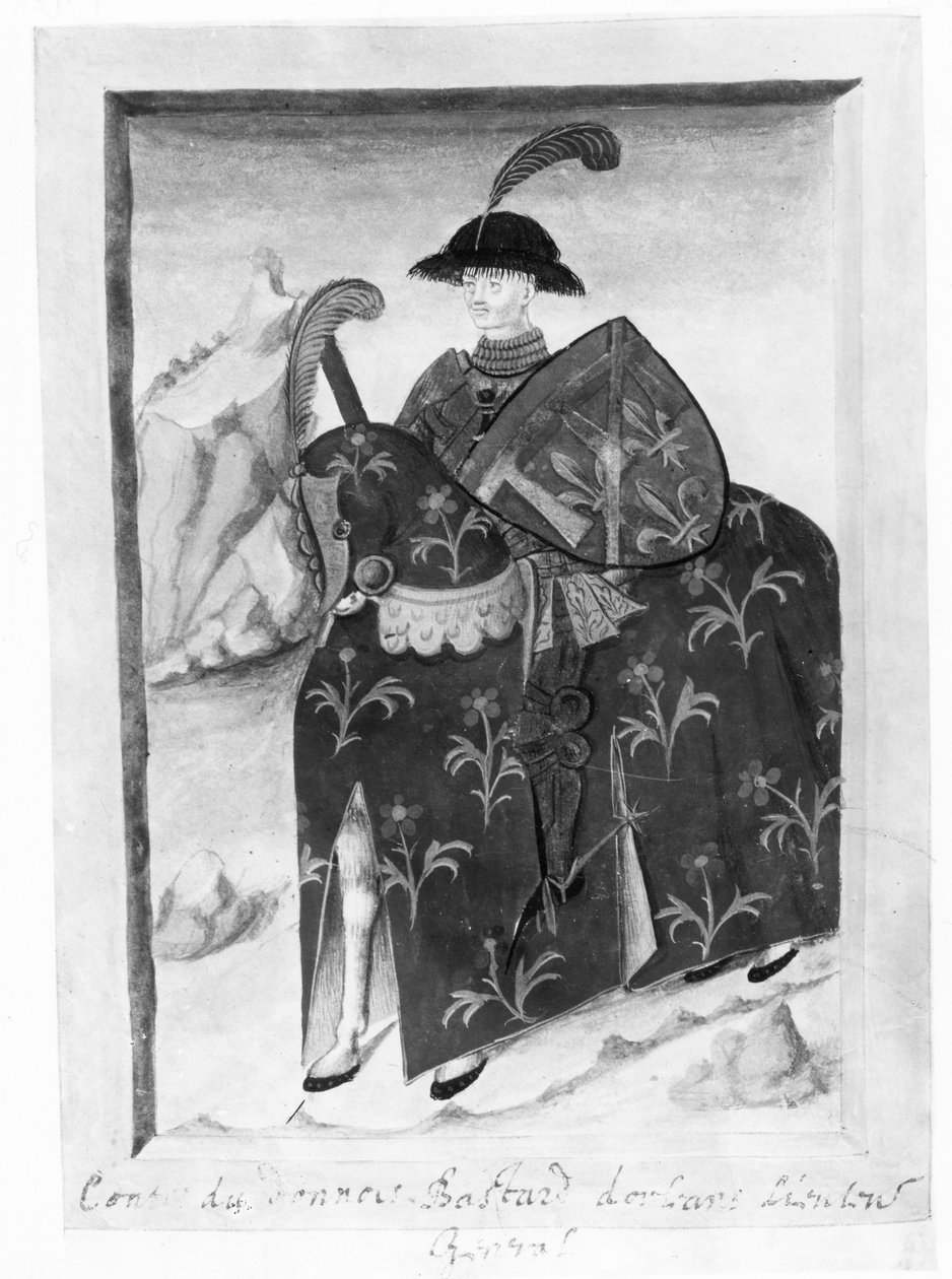 Jean de Dunois, Bękart Orleanu (lito) autorstwa French School