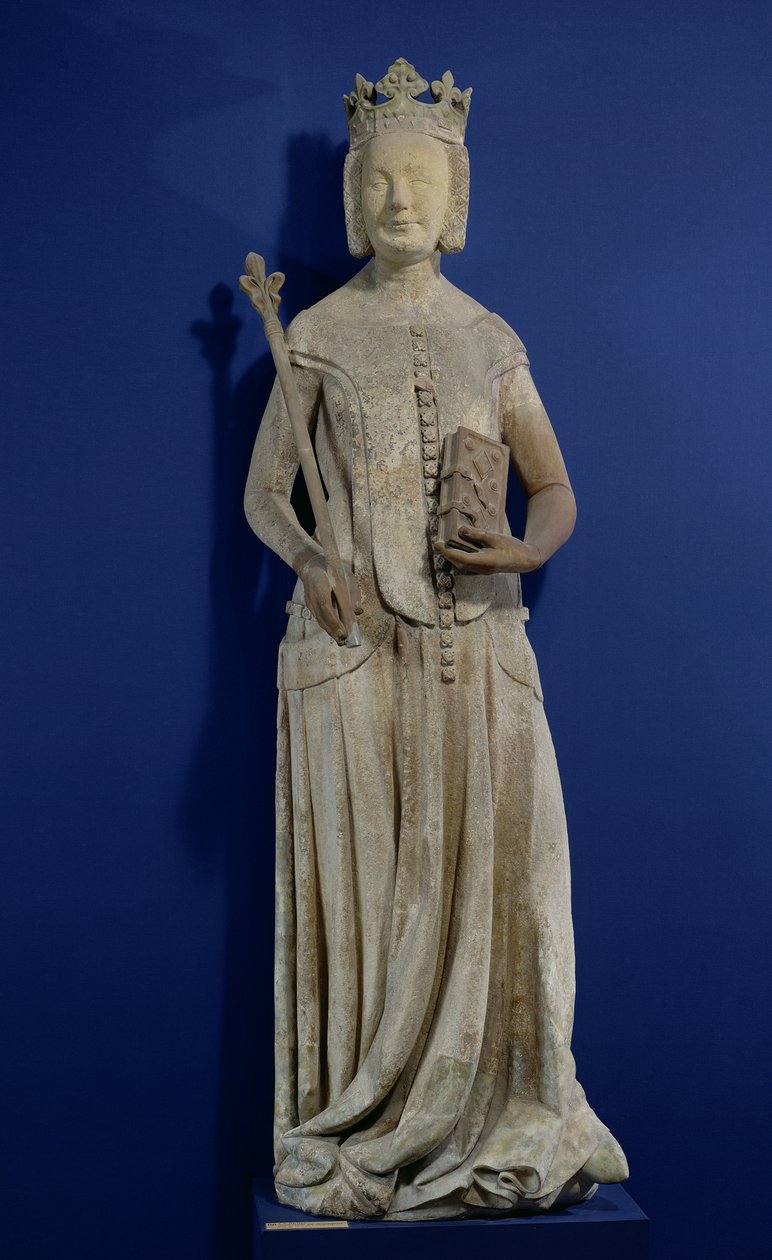 Jeanne de Bourbon (1338-77) 1365-80 (patrz także 27647) autorstwa French School