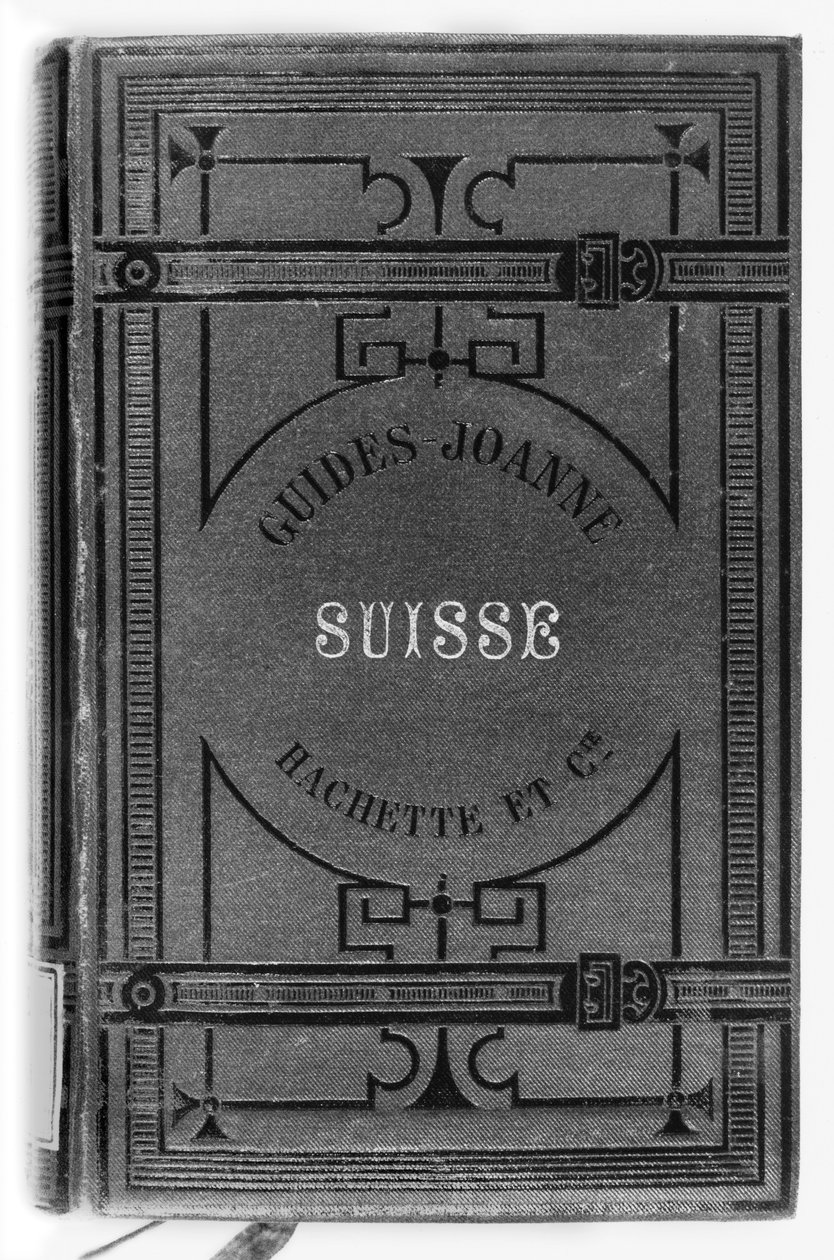 Joanne guides of Switzerland, opublikowane Hachette, Paryż, 1887 autorstwa French School