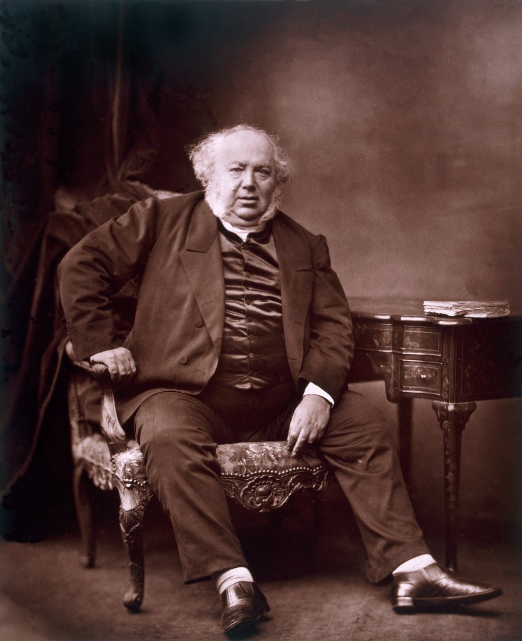 Jules Janin (1804-74), z Galerii Współczesnej, ok. 1874-78 autorstwa French School
