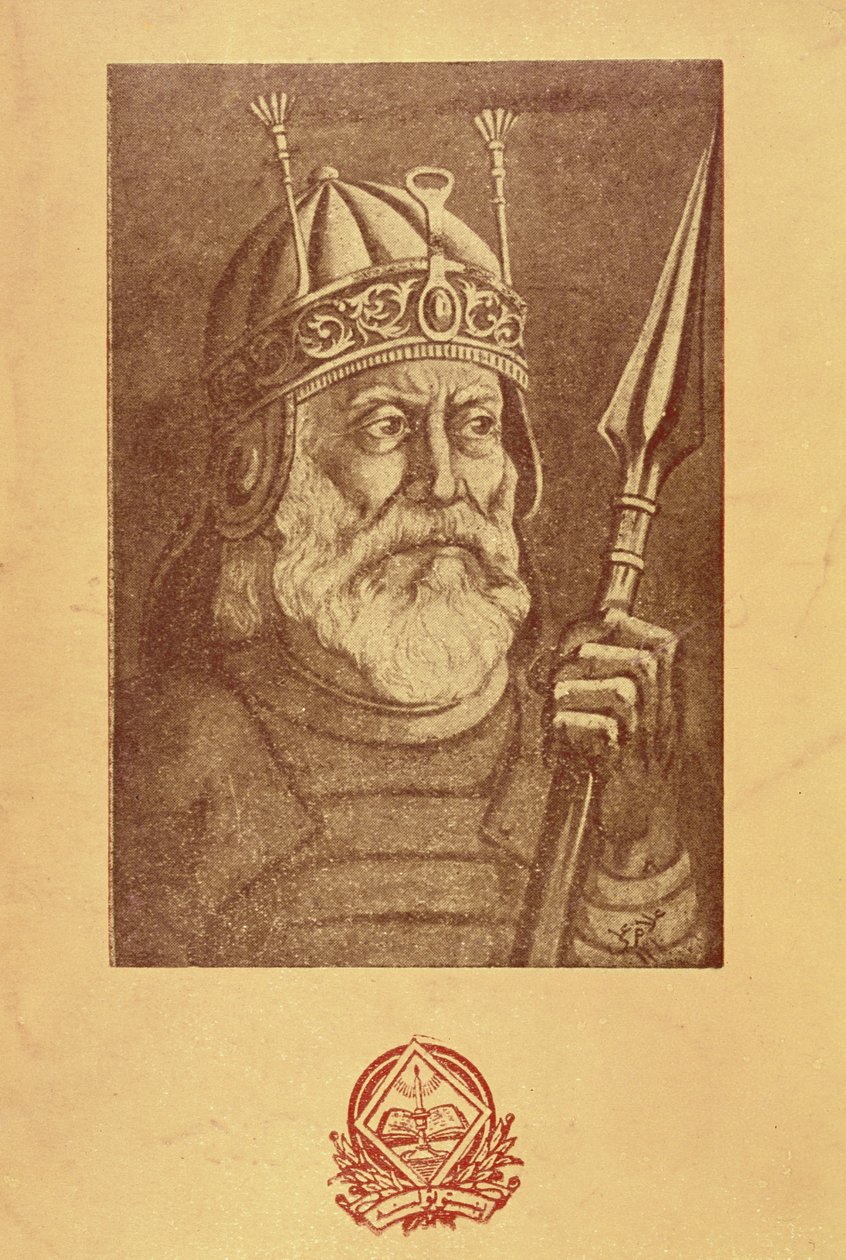 Chushal Khan Khatak autorstwa French School