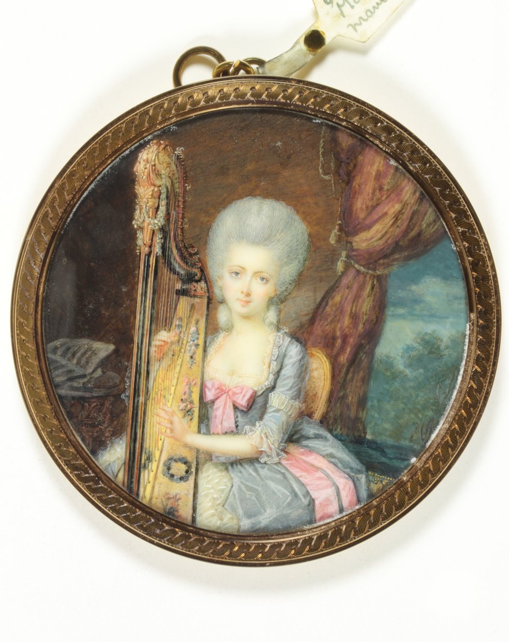 Markiza de Montesson (emalia) autorstwa French School