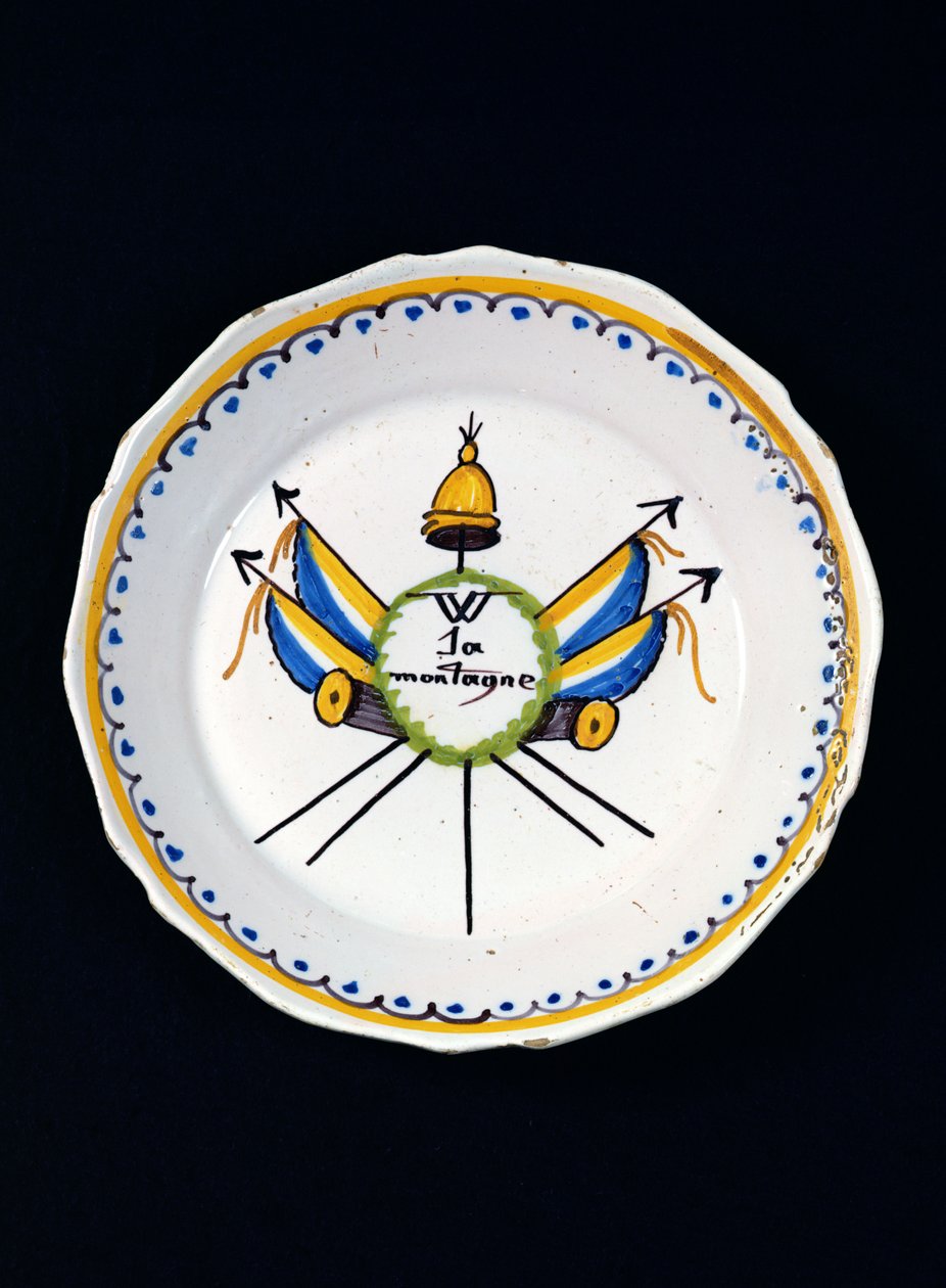 Płyta La Montaigne (ceramiczna) autorstwa French School
