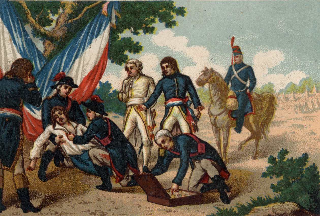 Śmierć generała Marceau (Francois-Severin Desgraviers Marceau autorstwa French School
