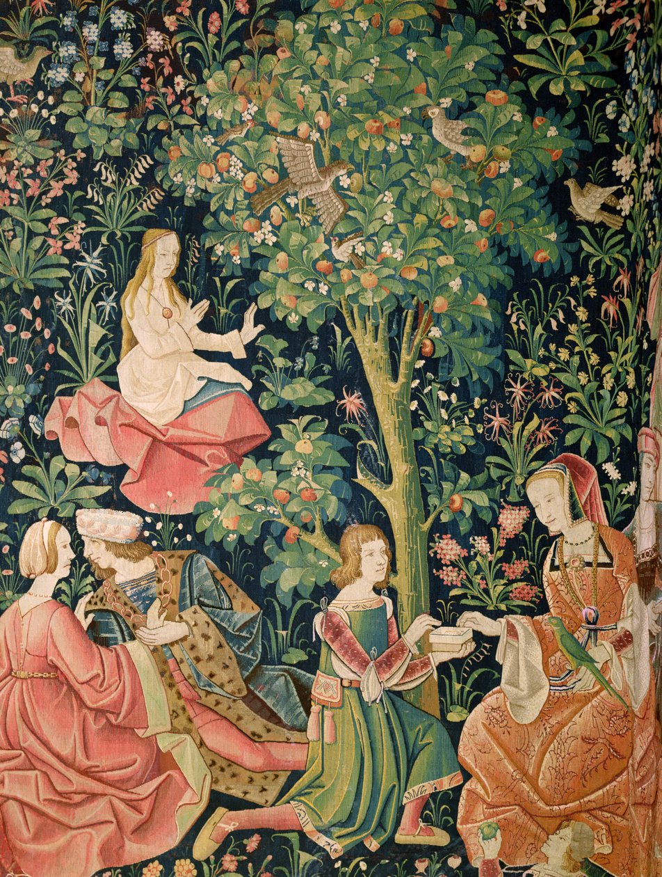 Pańskie życie: Scena Galante, ok. 1500 autorstwa French School