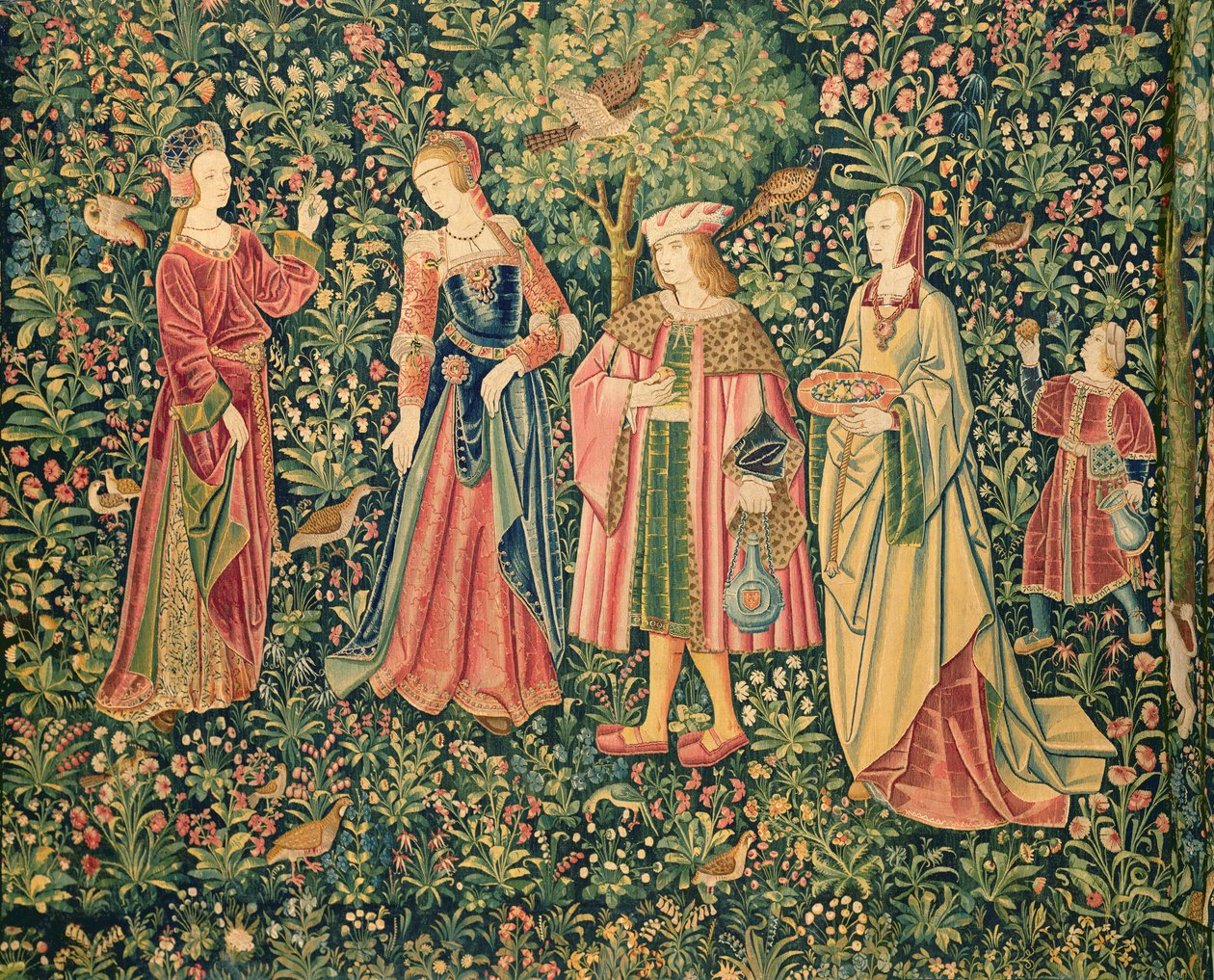 Pańskie życie: Promenada, Warsztat Loary, ok. 1500 autorstwa French School