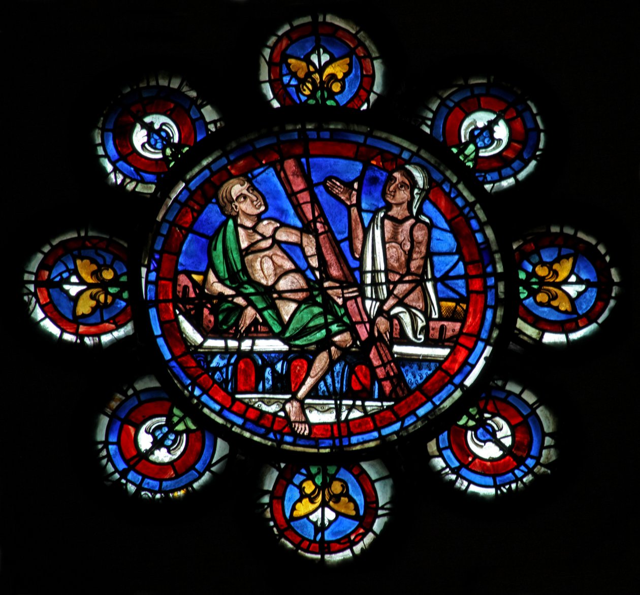 Sąd Ostateczny: zmartwychwstanie dusz (w143) autorstwa French School