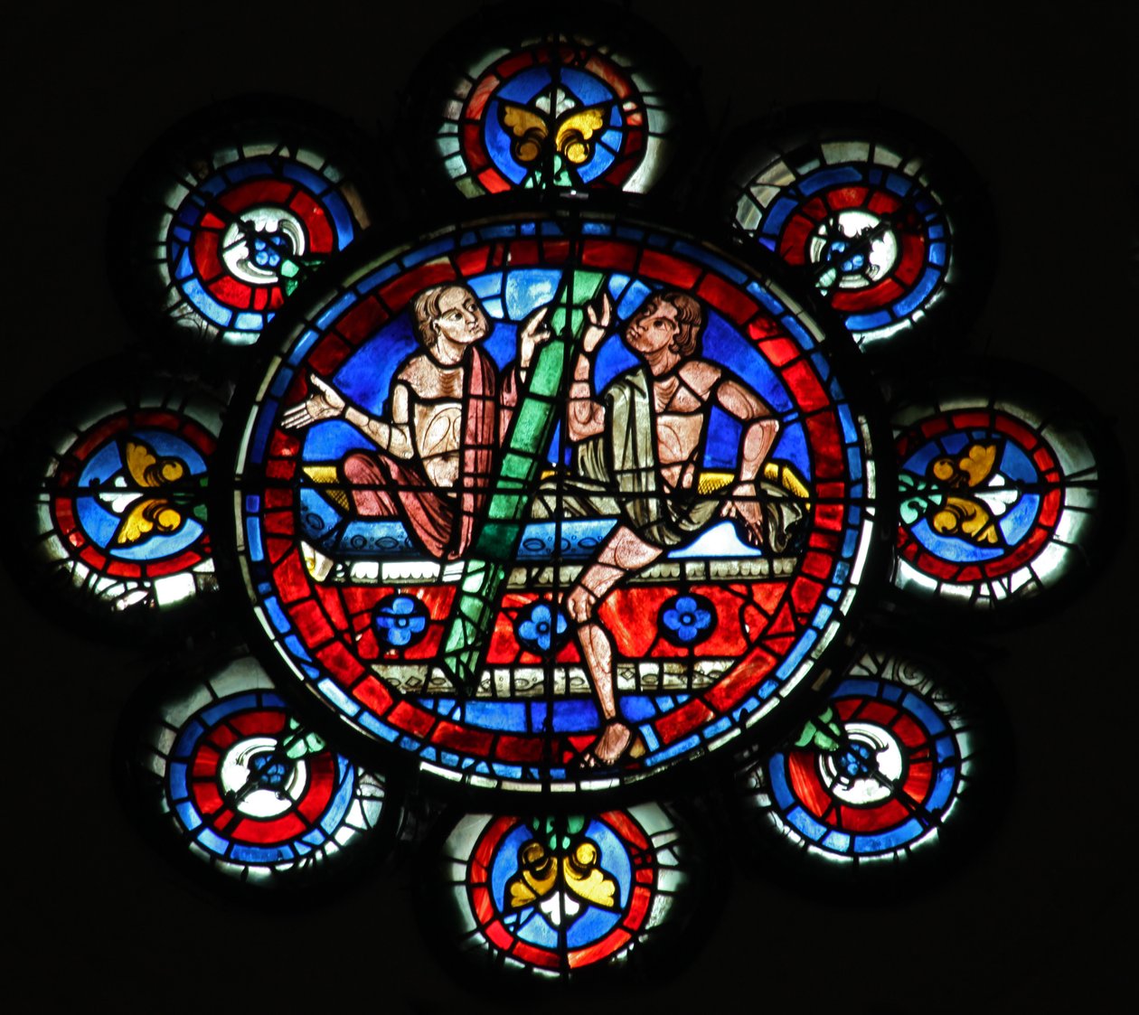 Sąd Ostateczny: zmartwychwstanie dusz (w143) autorstwa French School