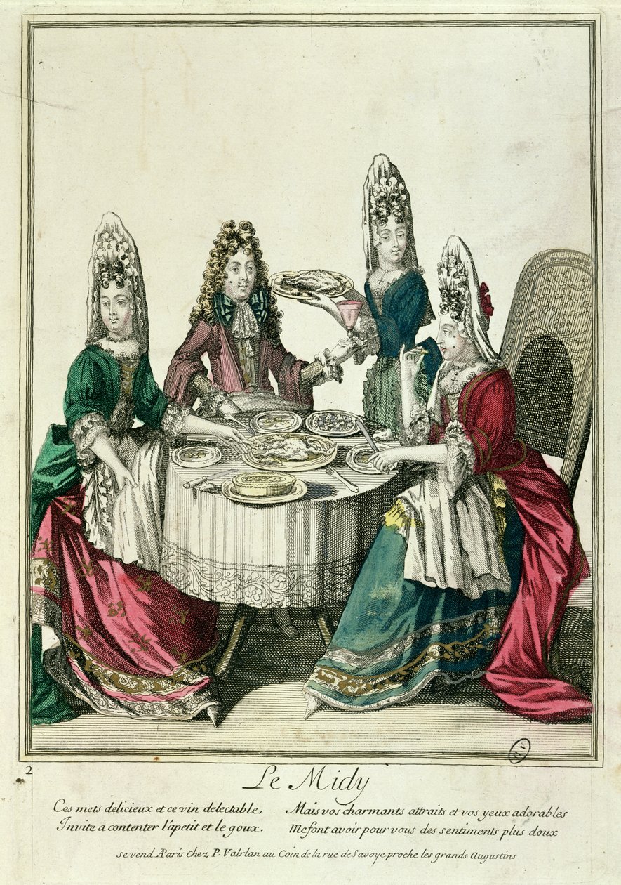 Le Midy, koniec XVII wieku autorstwa French School