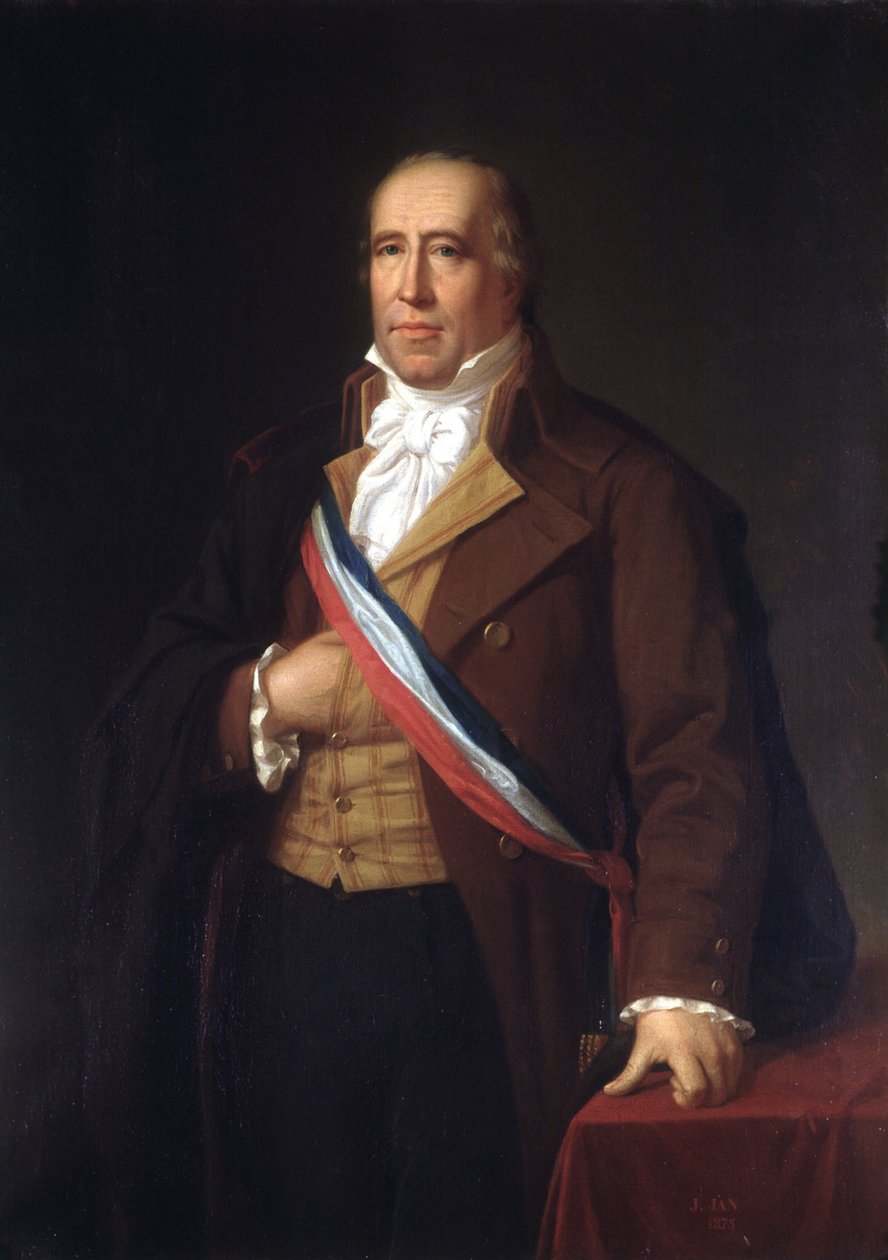 Le Perdit (lub Le Perdit), burmistrz Rennes od 1794 do 1795. autorstwa French School