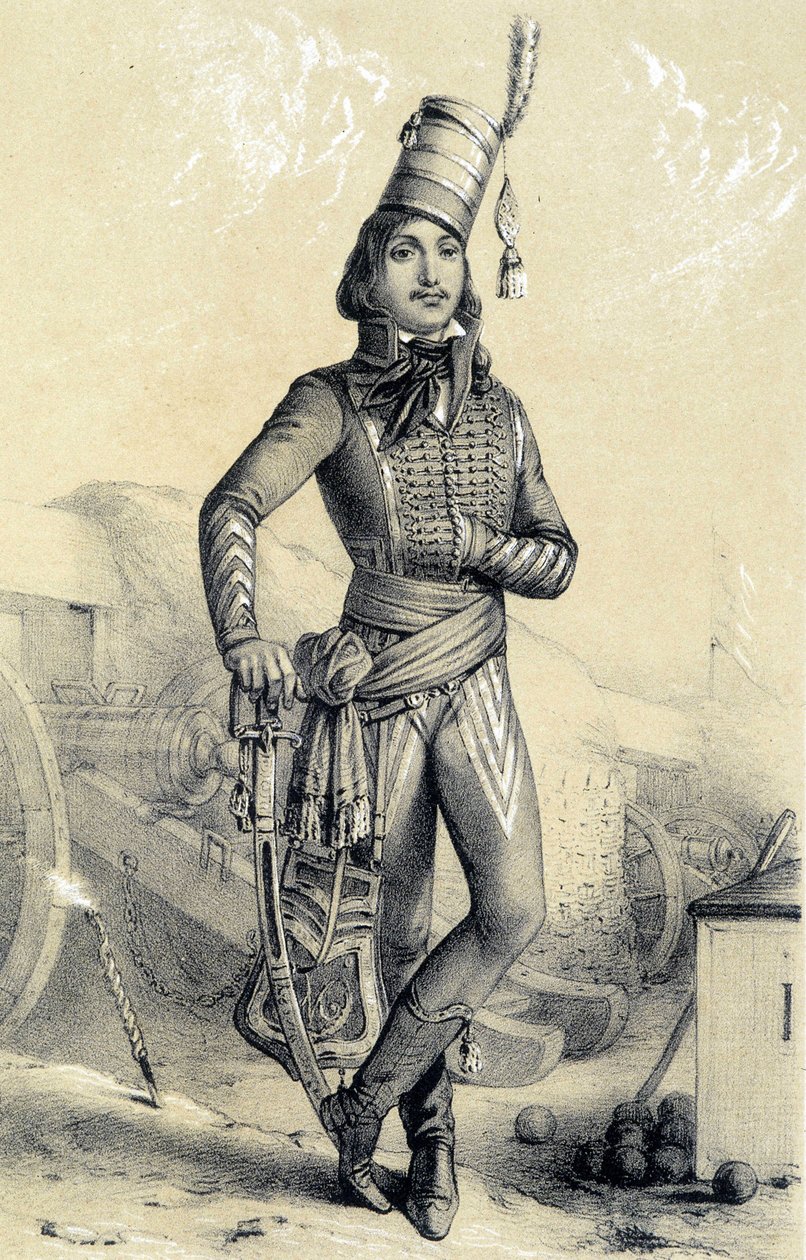Generał Marceau - w "Galerie historique de la Revolution francaise" Alberta Maurina autorstwa French School