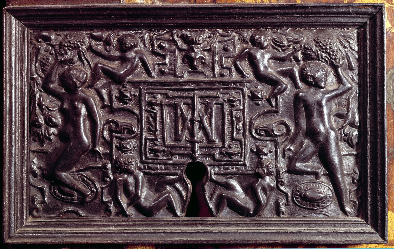 Płyta zamka z zamku Egouen. 16 wiek. autorstwa French School