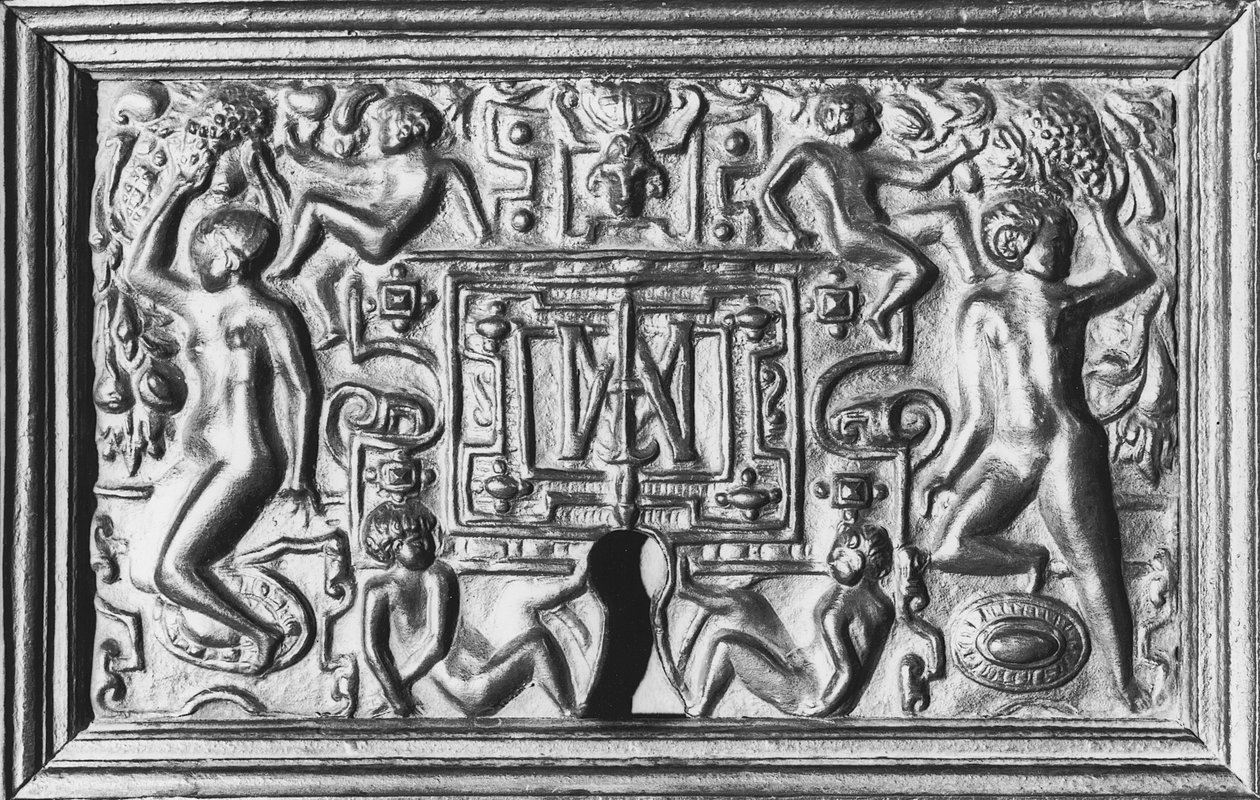 Zamek z monogramem Anny de Montmorency (1493-1567) (żelazo) autorstwa French School