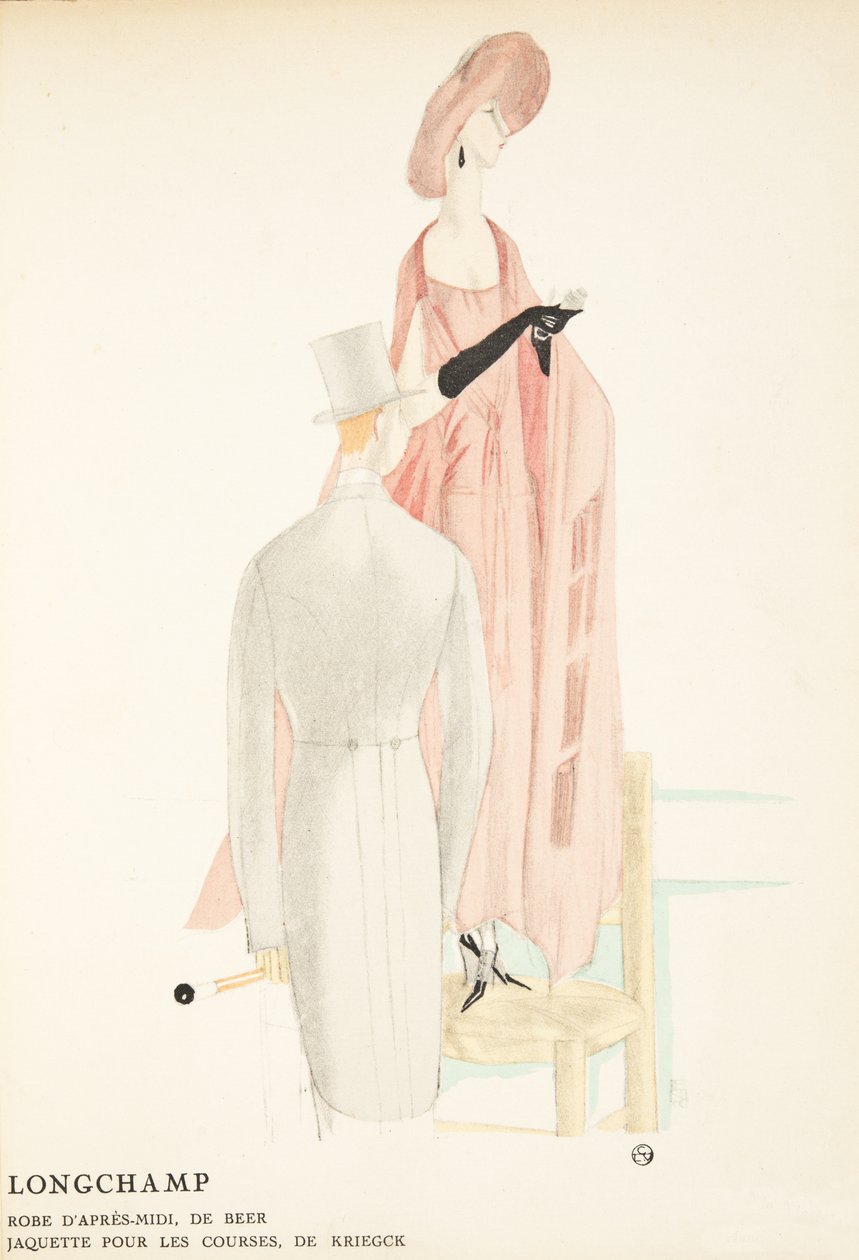 Longchamp, z kolekcji talerzy modowych autorstwa French School
