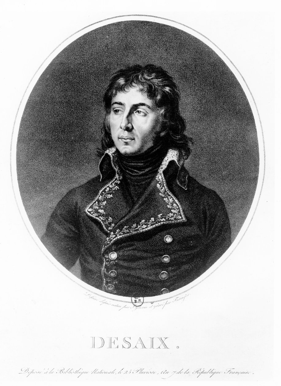 Louis Charles Desaix (lito) autorstwa French School