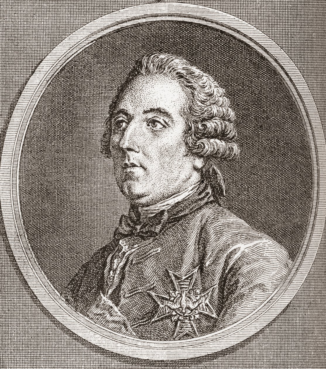 Ludwik César de La Baume Le Blanc, książę de Vaujours, książę de La Vallière, 1708 1780. Francuski szlachcic, bibliofil i wojskowy. Z Les Heures Libres opublikowanego w 1908 roku. autorstwa French School