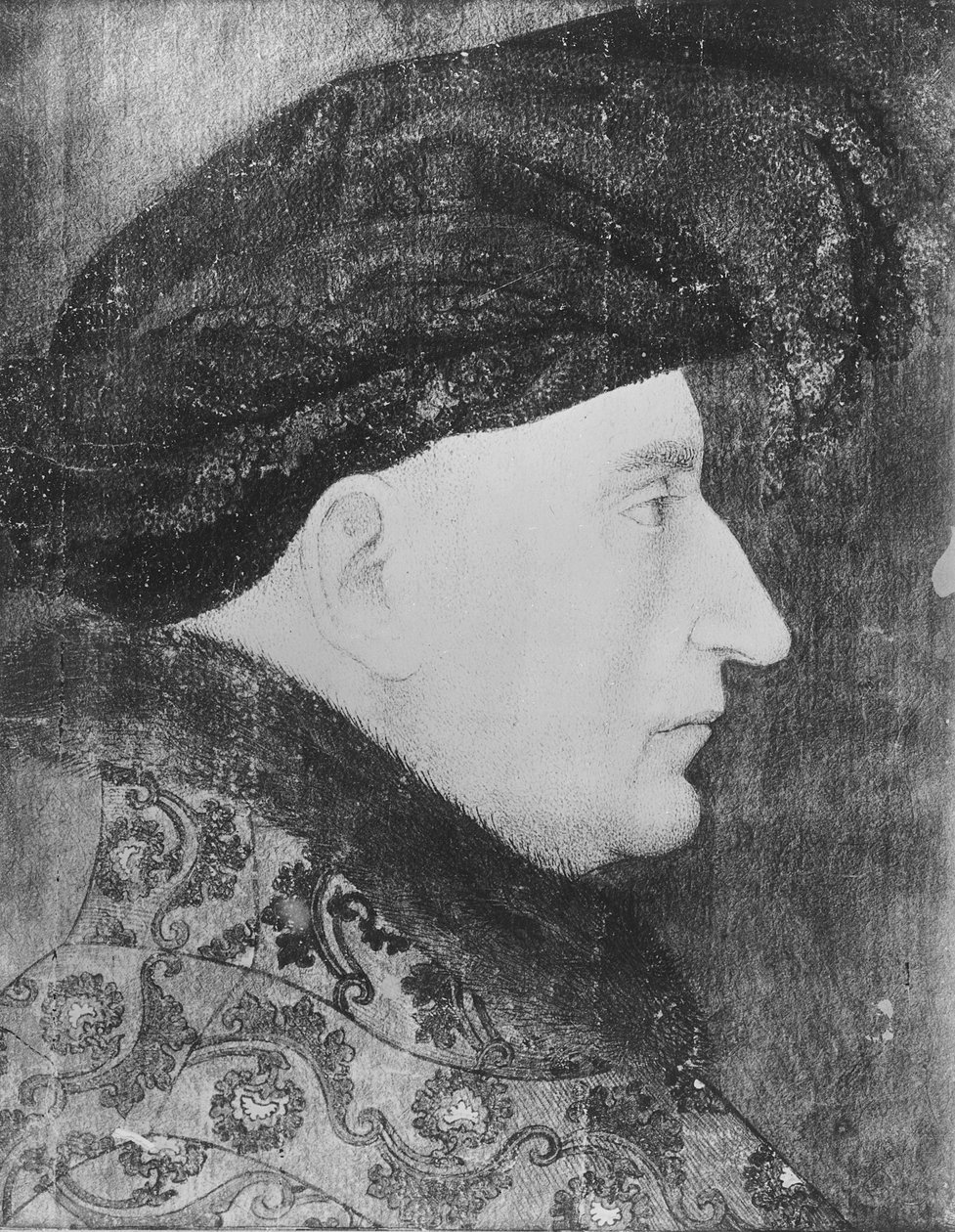 Ludwik II Anjou, król Neapolu i Sycylii autorstwa French School