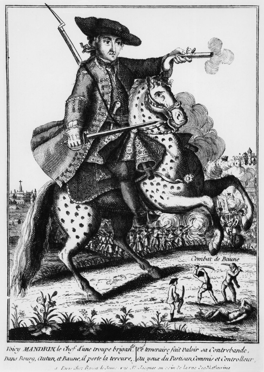 Ludwik Mandryn (1724-55) autorstwa French School