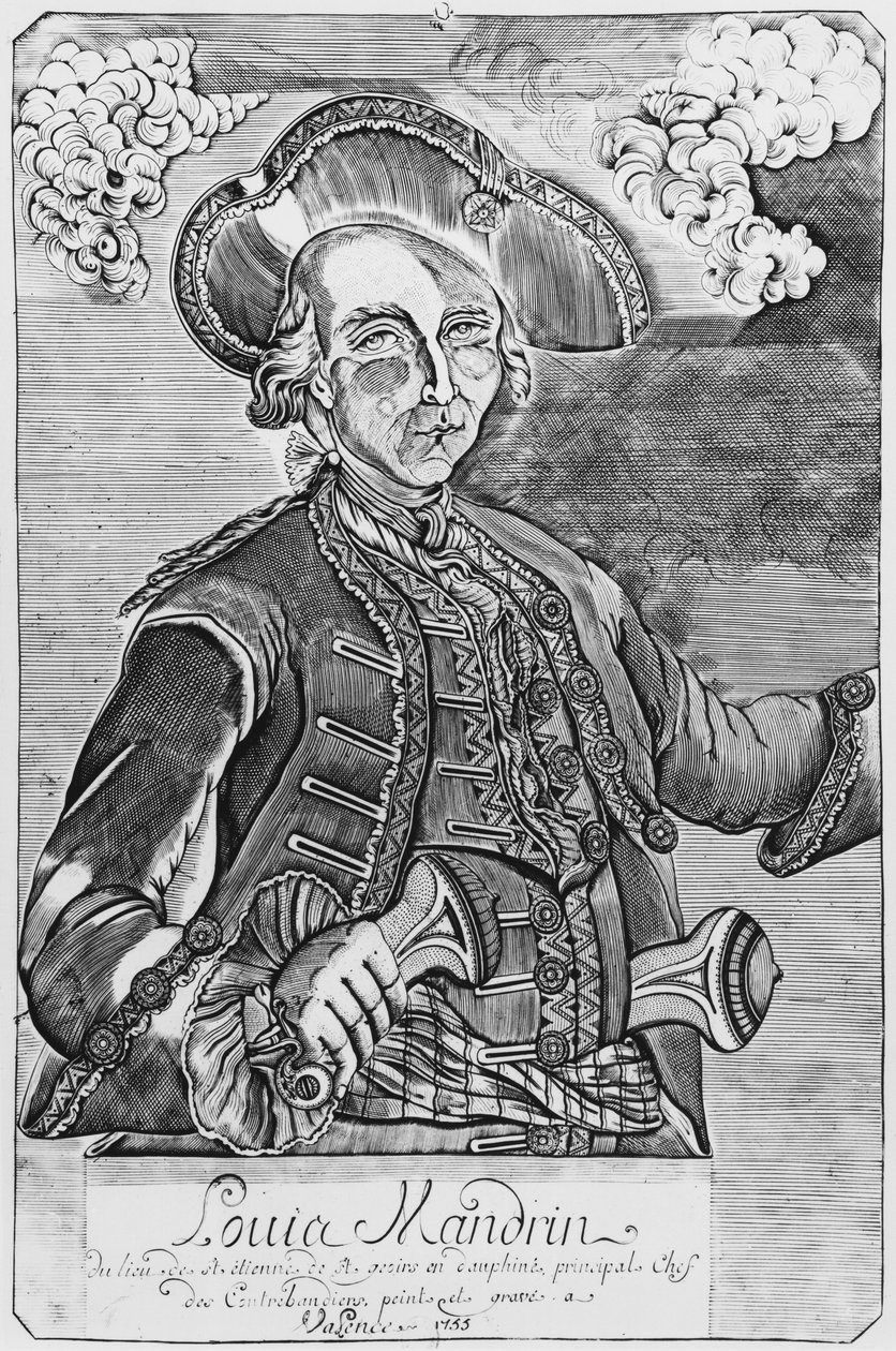 Ludwik Mandryn (1724-55) autorstwa French School