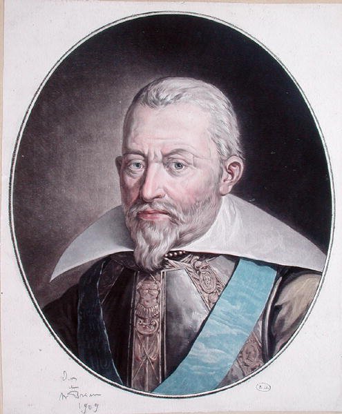 Louis des Balbes Berton de Crillon (1543-1615) (kolor lito) autorstwa French School