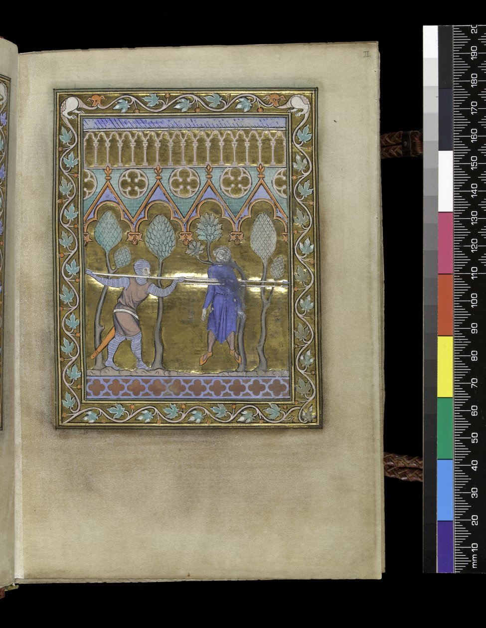 MS 300 f.IIr, z Psałterza i Godzin Izabeli Francuskiej, Paryż, ok. 1265-70 autorstwa French School