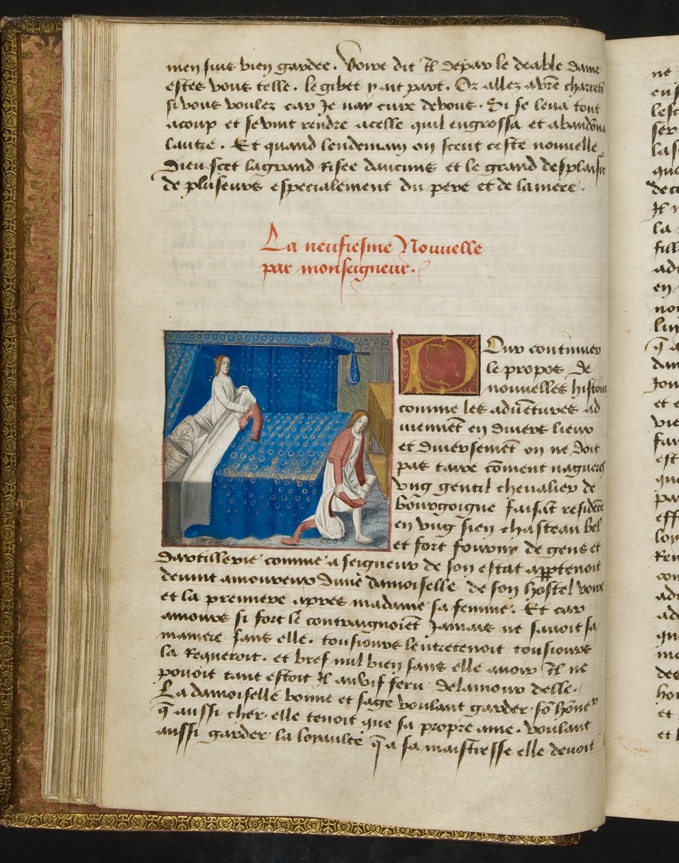 MS Hunter 252 020v Strona ze stu nowych wiadomości, c.1461-62 autorstwa French School