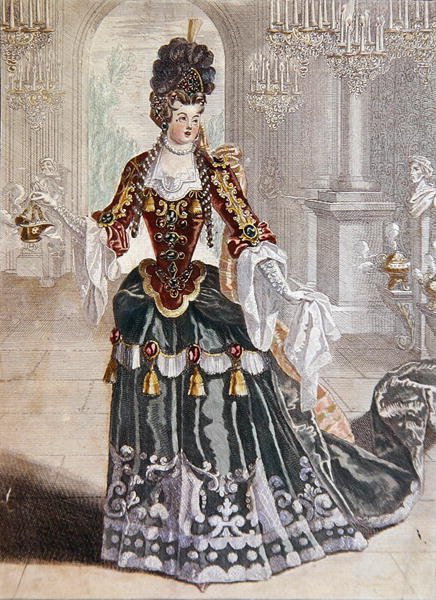 Mademoiselle Desmatins w roli Psyche w operze Lully