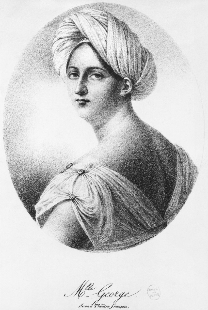 Mademoiselle George autorstwa French School