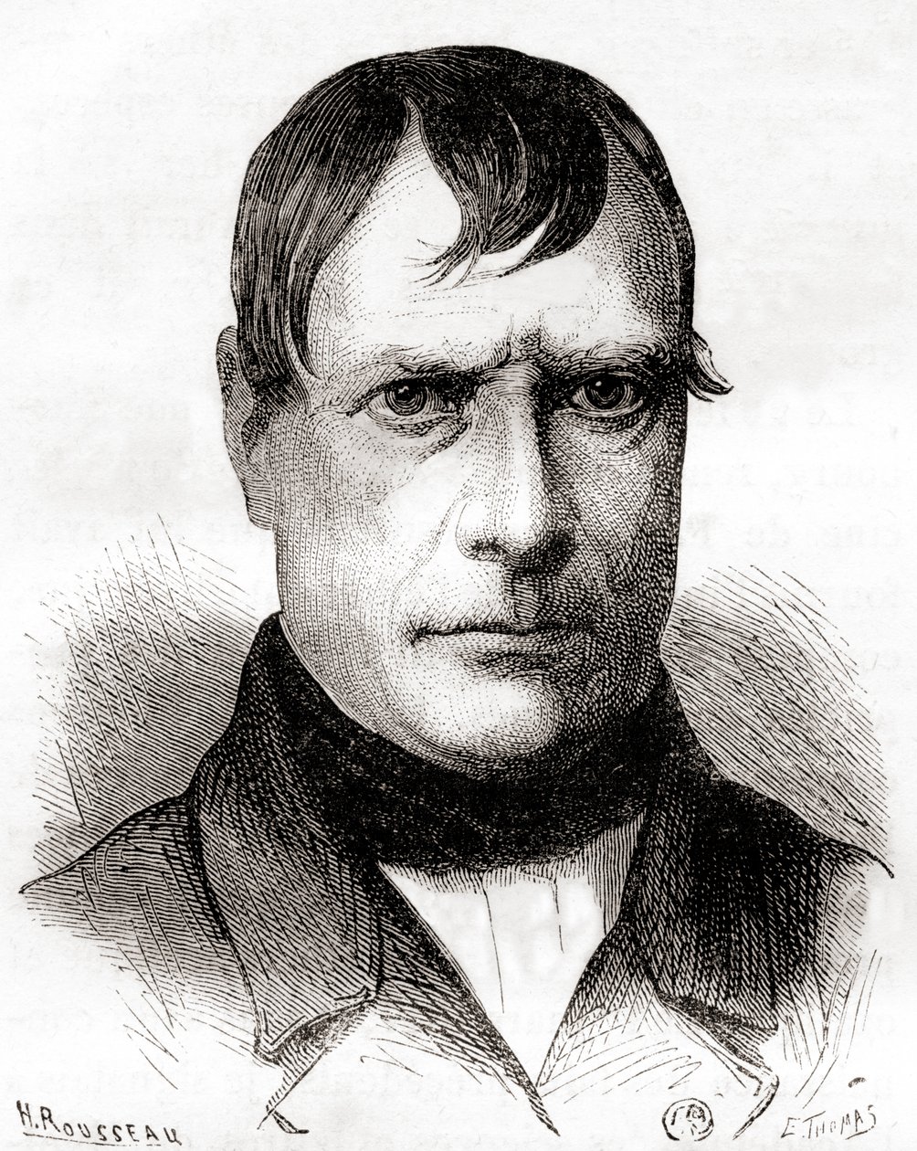 Marie Jean Pierre Flourens, z „Les Merveilles de la Science”, wydana ok. 1870 r. (lito) autorstwa French School