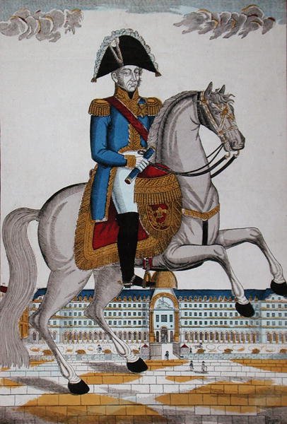 Marszałek Francji w stroju parady (kolor lito) autorstwa French School