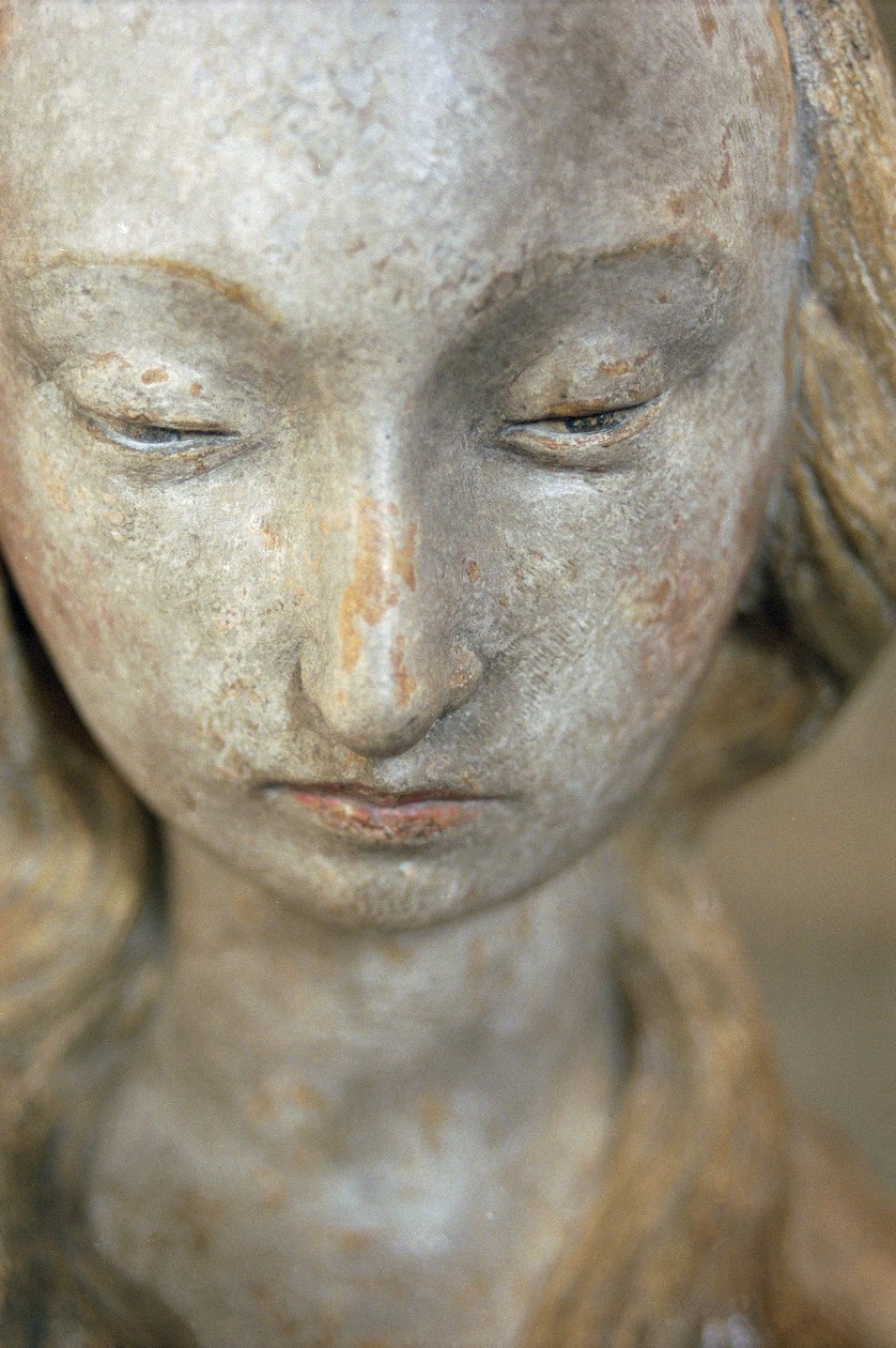 Maria Magdalena, koniec XV wieku (kamień polichromowany) (patrz także 248111, 248112 i 252685) autorstwa French School