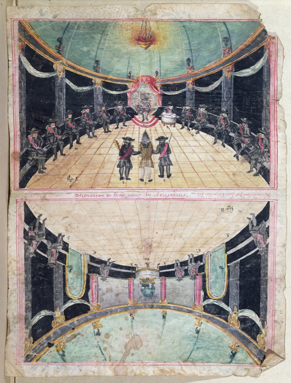 Recepcja masońska we Francji, 2. poł. XVIII w. autorstwa French School