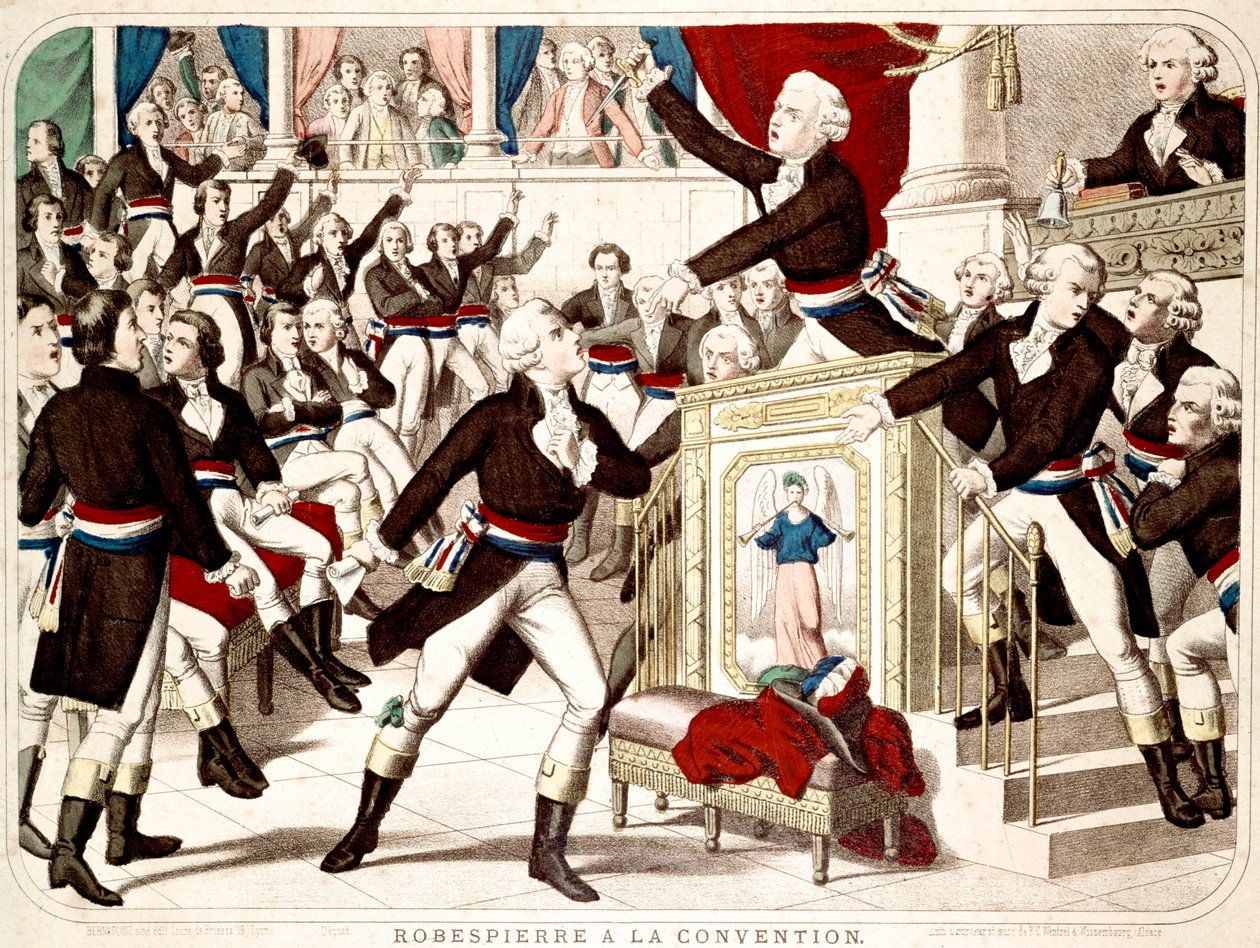 Maximilian Robespierre na konwencji (Seans 19 Thermidor 1794), Jean Lambert (Jean-Lambert) Tallian grozi Robespierre