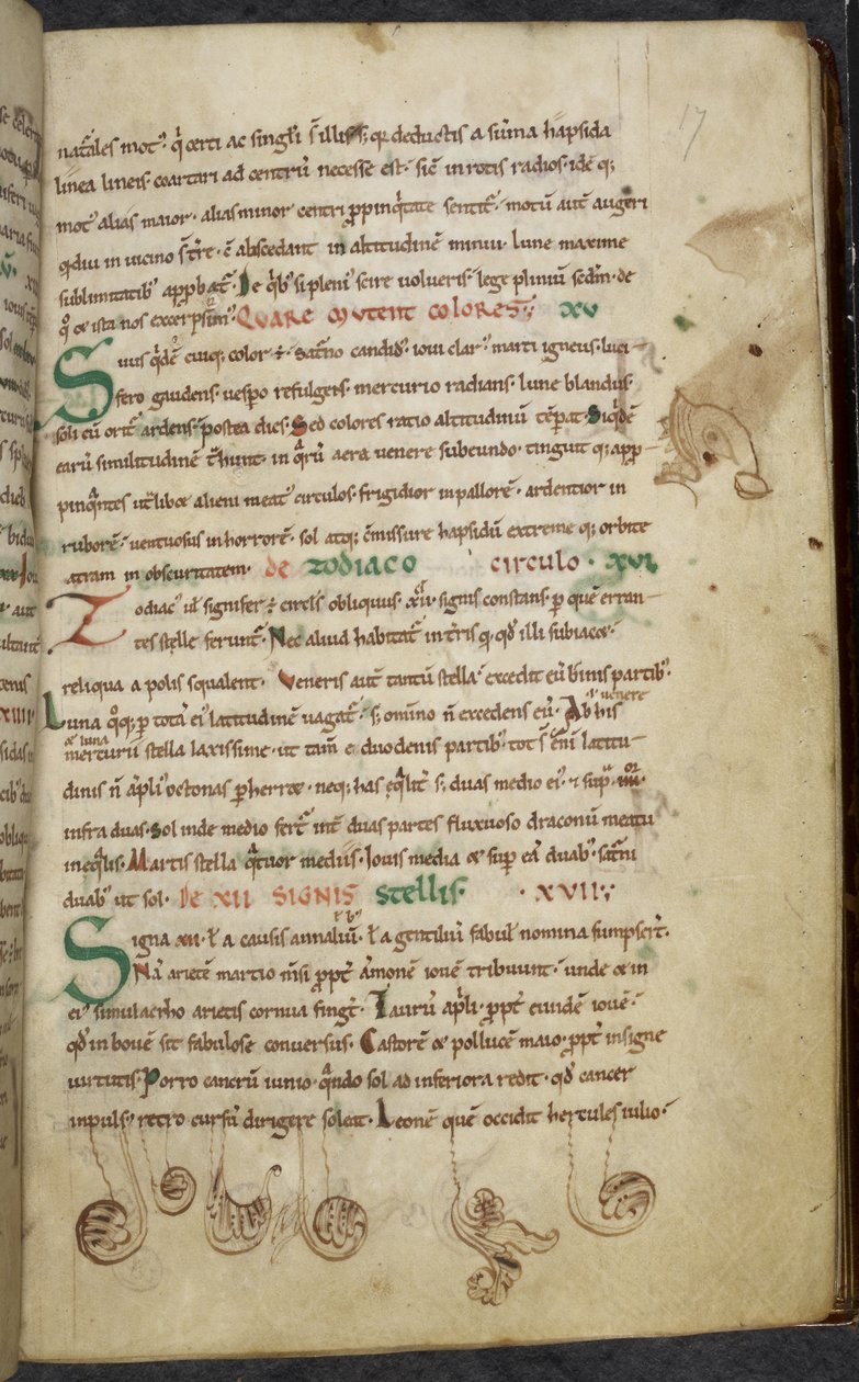 Różne prace z dziedziny informatyki i astronomii, Royal MS 13 A XI autorstwa French School