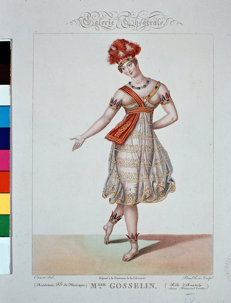 panna Gosselin, balet autorstwa French School