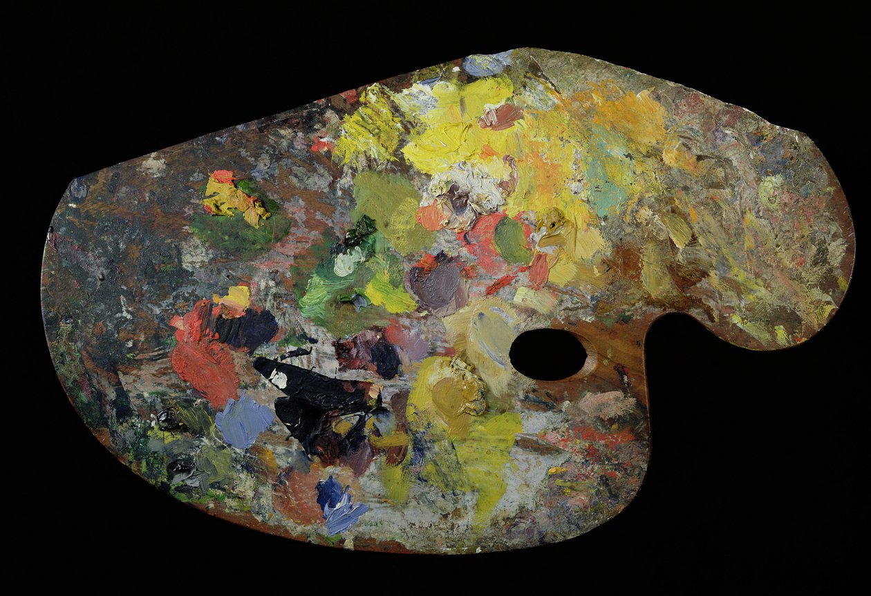 Paleta Monet (drewno) autorstwa French School