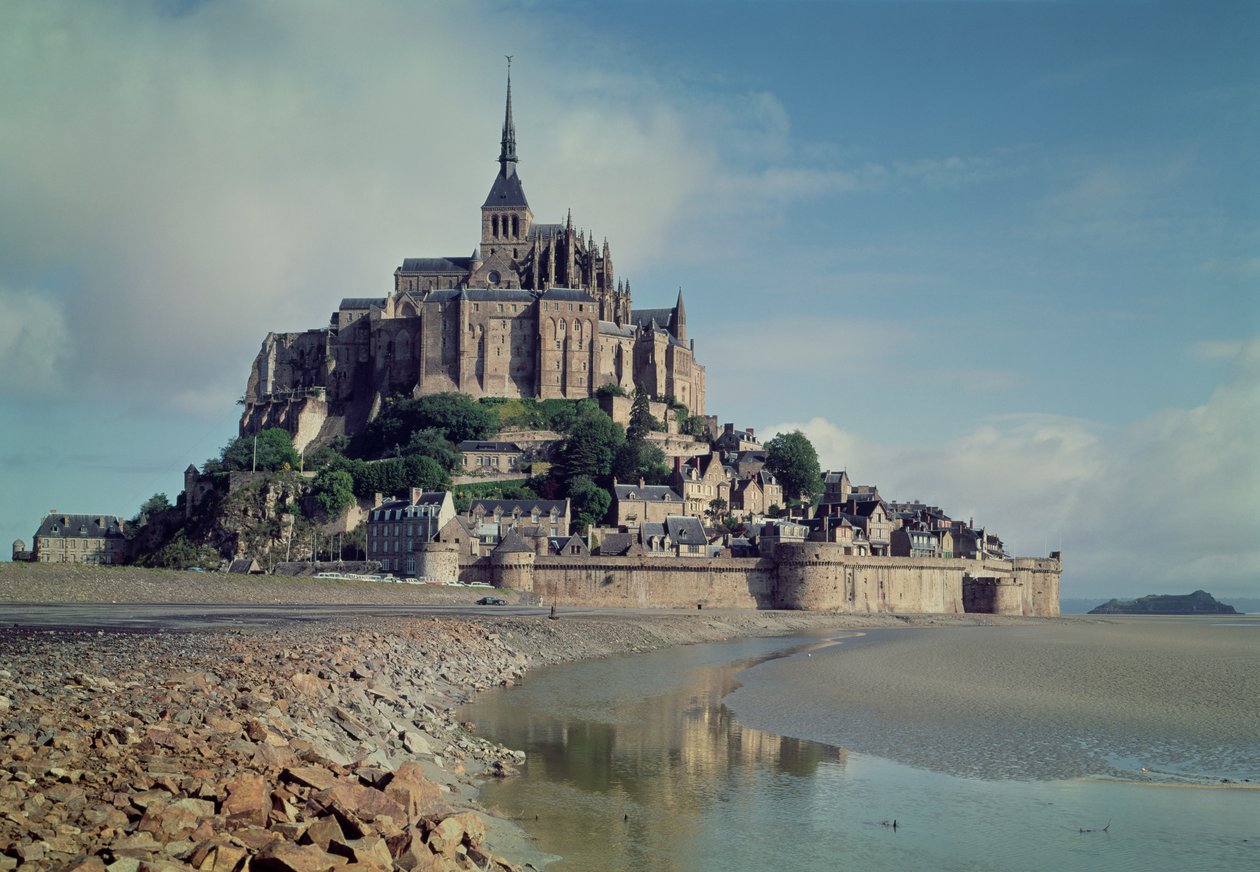 Mont Saint Michel autorstwa French School