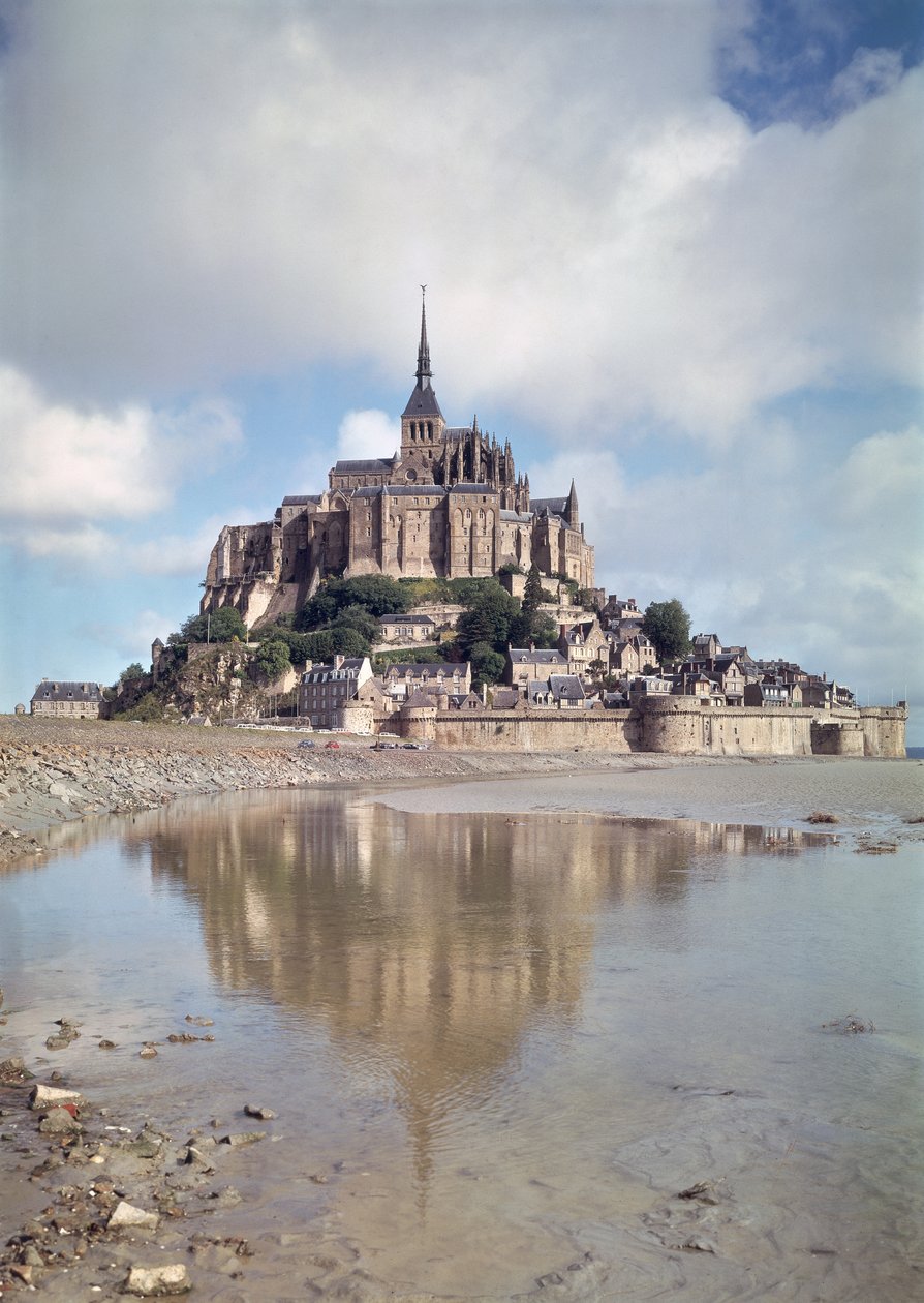 Mont Saint Michel autorstwa French School