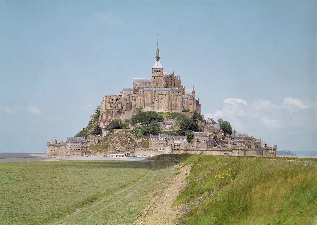 Mont Saint Michel autorstwa French School
