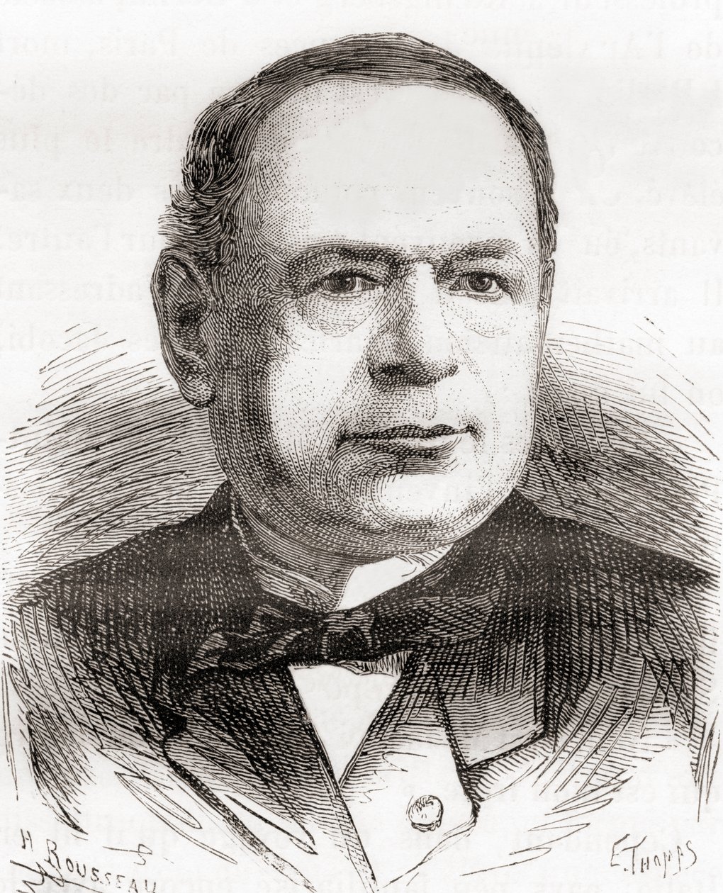 Moritz Hermann von Jacobi, z Les Merveilles de la Science, wydana ok. 1870 (rycina) autorstwa French School