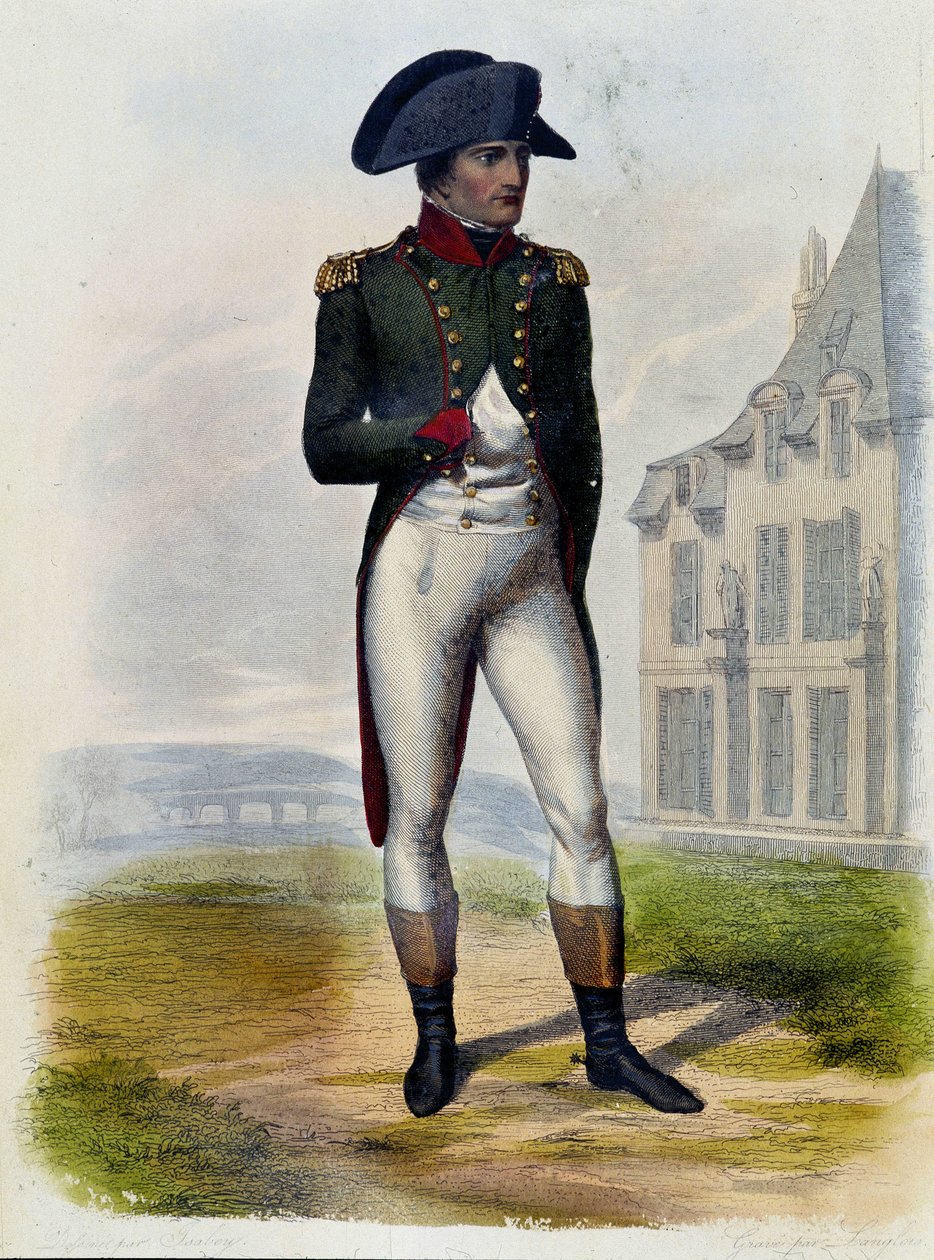Napoleon Bonaparte, pierwszy konsul - w „”francuskim Plutarch”” autorstwa French School