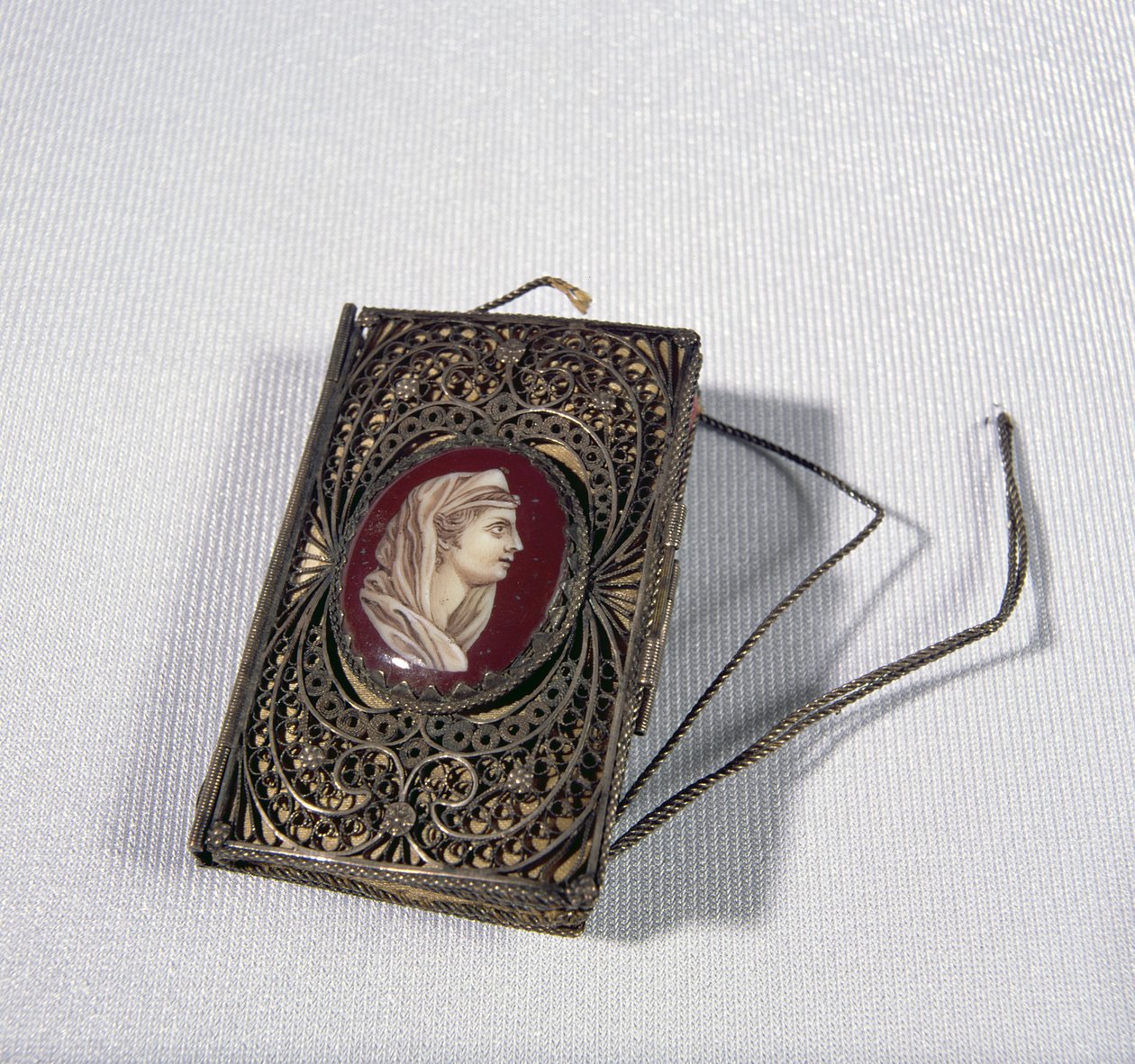 Needlecase, podobno należał do Marii Królowej Szkotów (1542-87) autorstwa French School