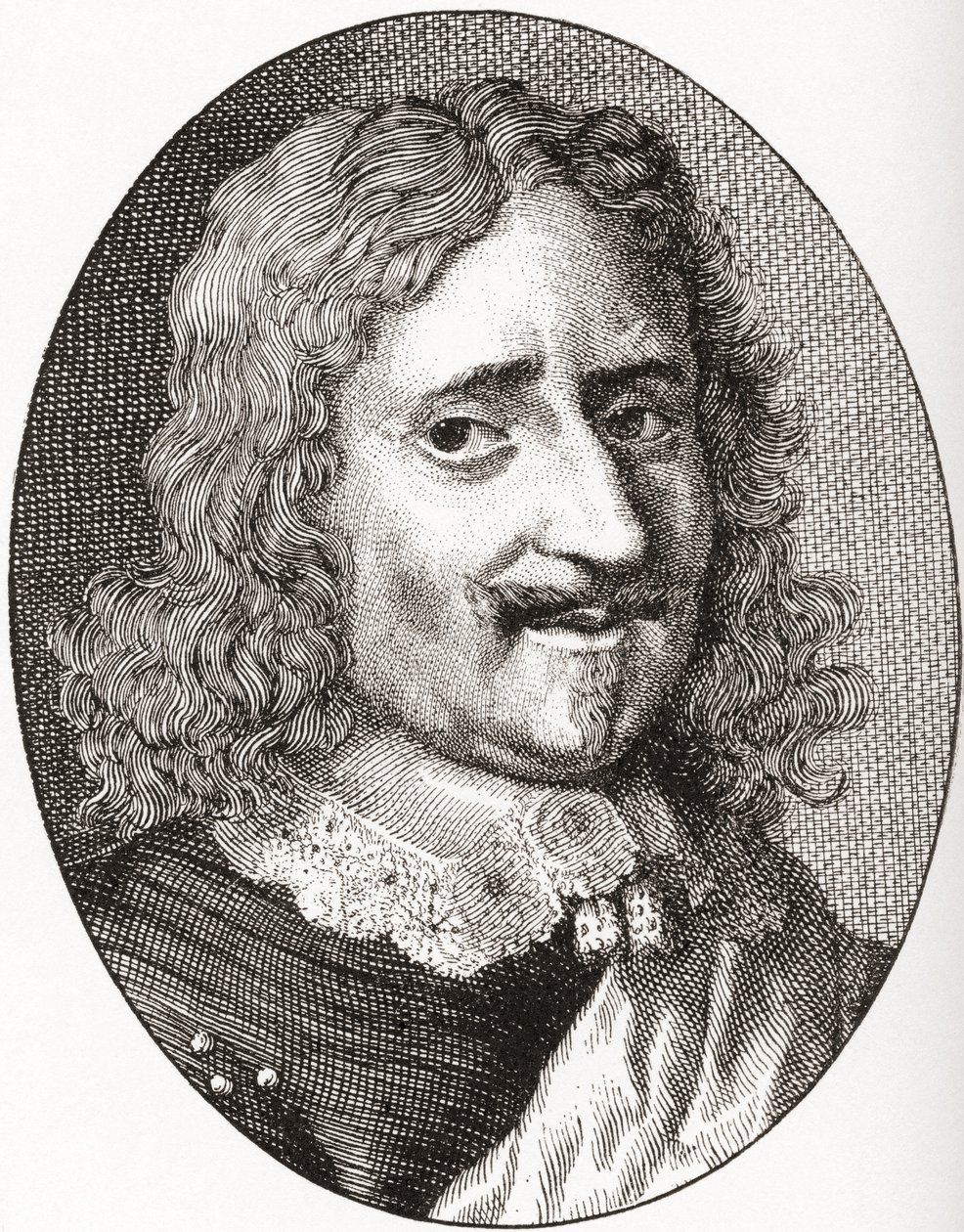 Nicolas V de Neufville de Villeroy, 1. książę Villeroy, 1598 1685. Francuski szlachcic i marszałek Francji. Z Les Heures Libres opublikowanego w 1908 roku. autorstwa French School