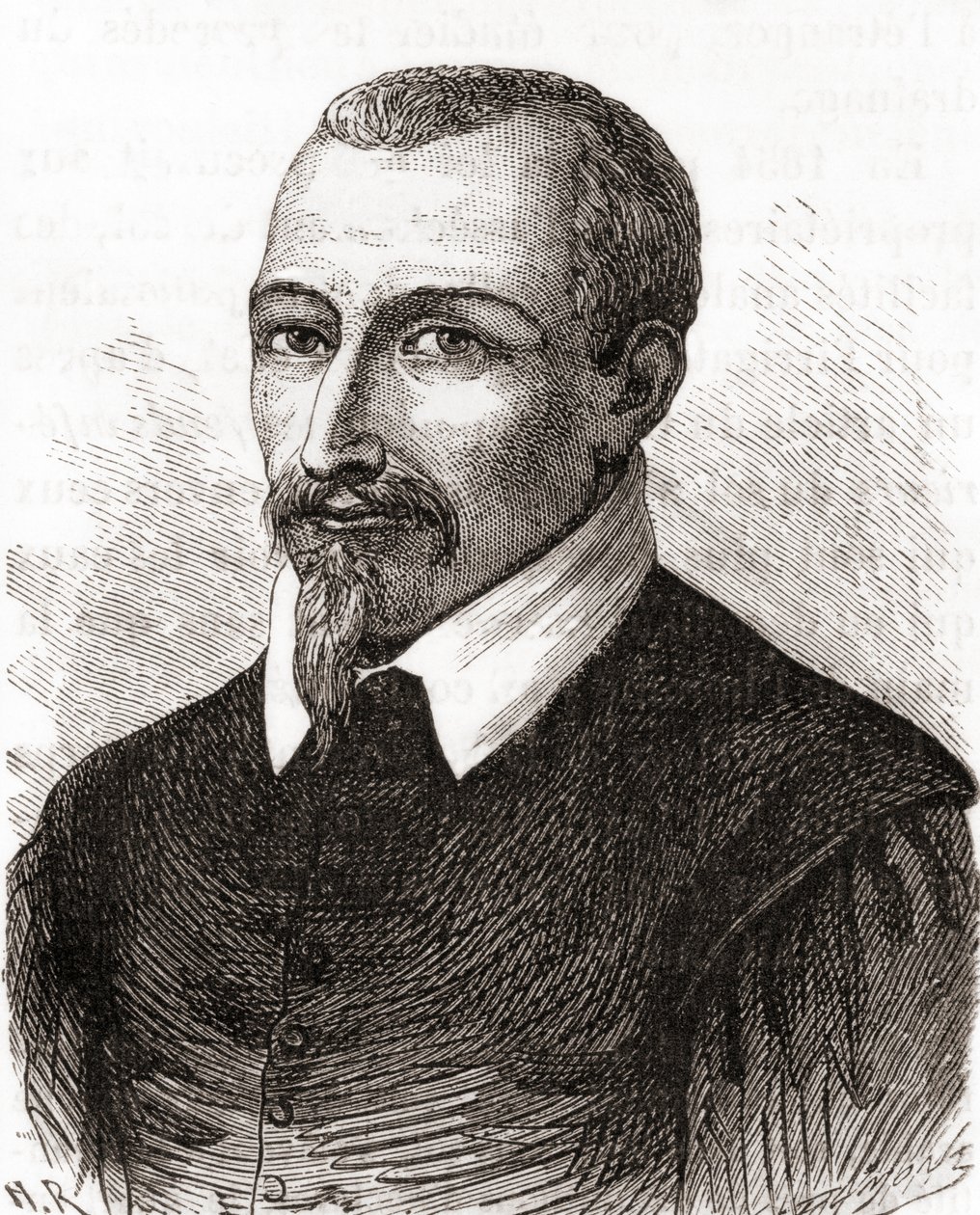 Olivier de Serres, z Les Merveilles de la Science, wydana ok. 1870 r. (grafika) autorstwa French School