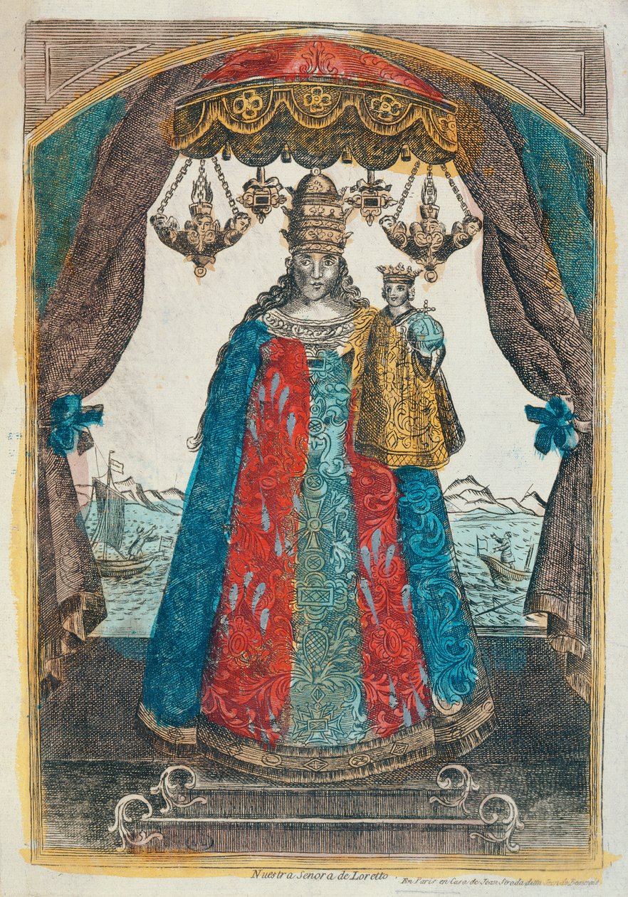 Matka Boża Loretańska, koniec XVIII wieku autorstwa French School