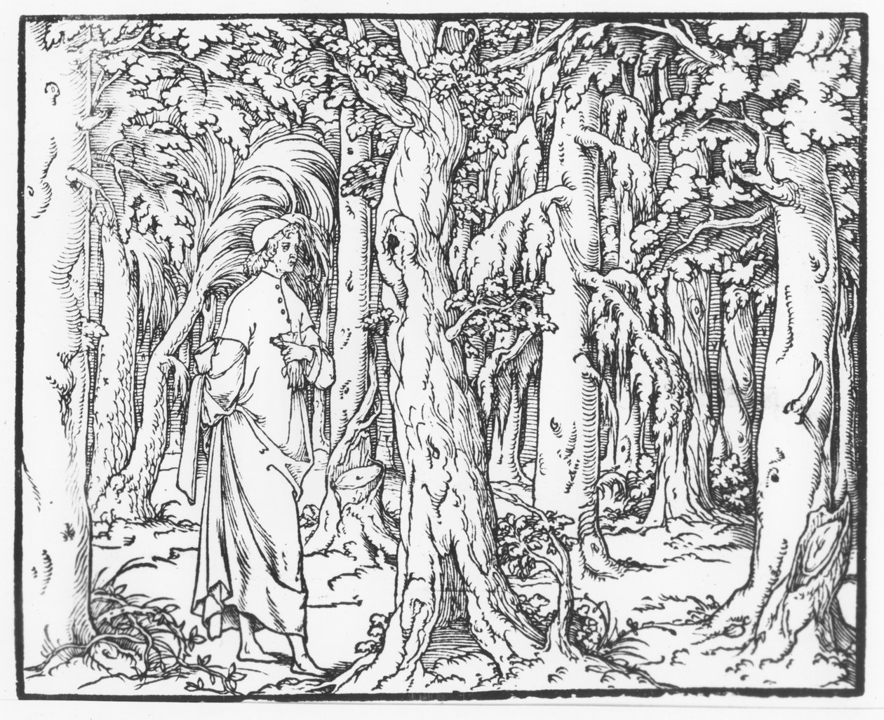 Strona z „Dyskursu o śnie polifila”, Francesco Colonna, 1546 autorstwa French School