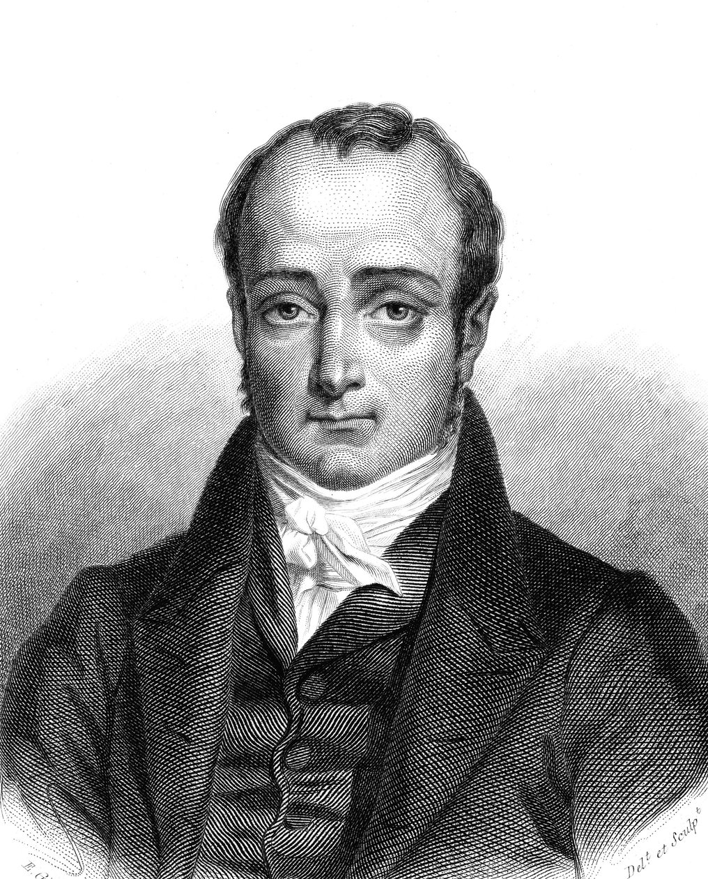 Paul Jean Pierre SAUZET (1800-1876), francuski polityk. autorstwa French School