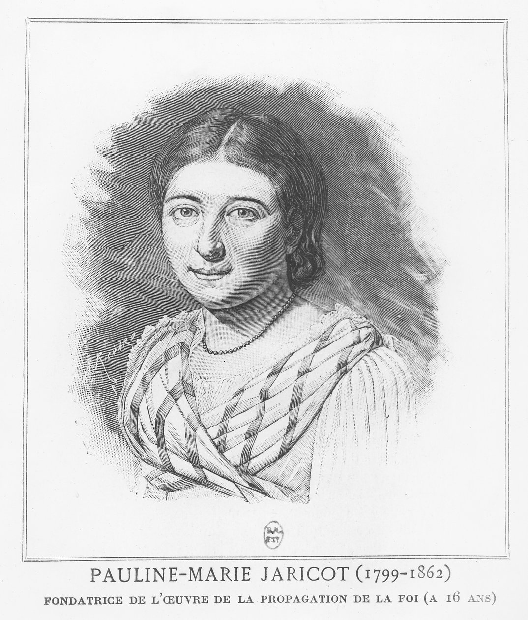 Pauline Jaricot (grafika) autorstwa French School