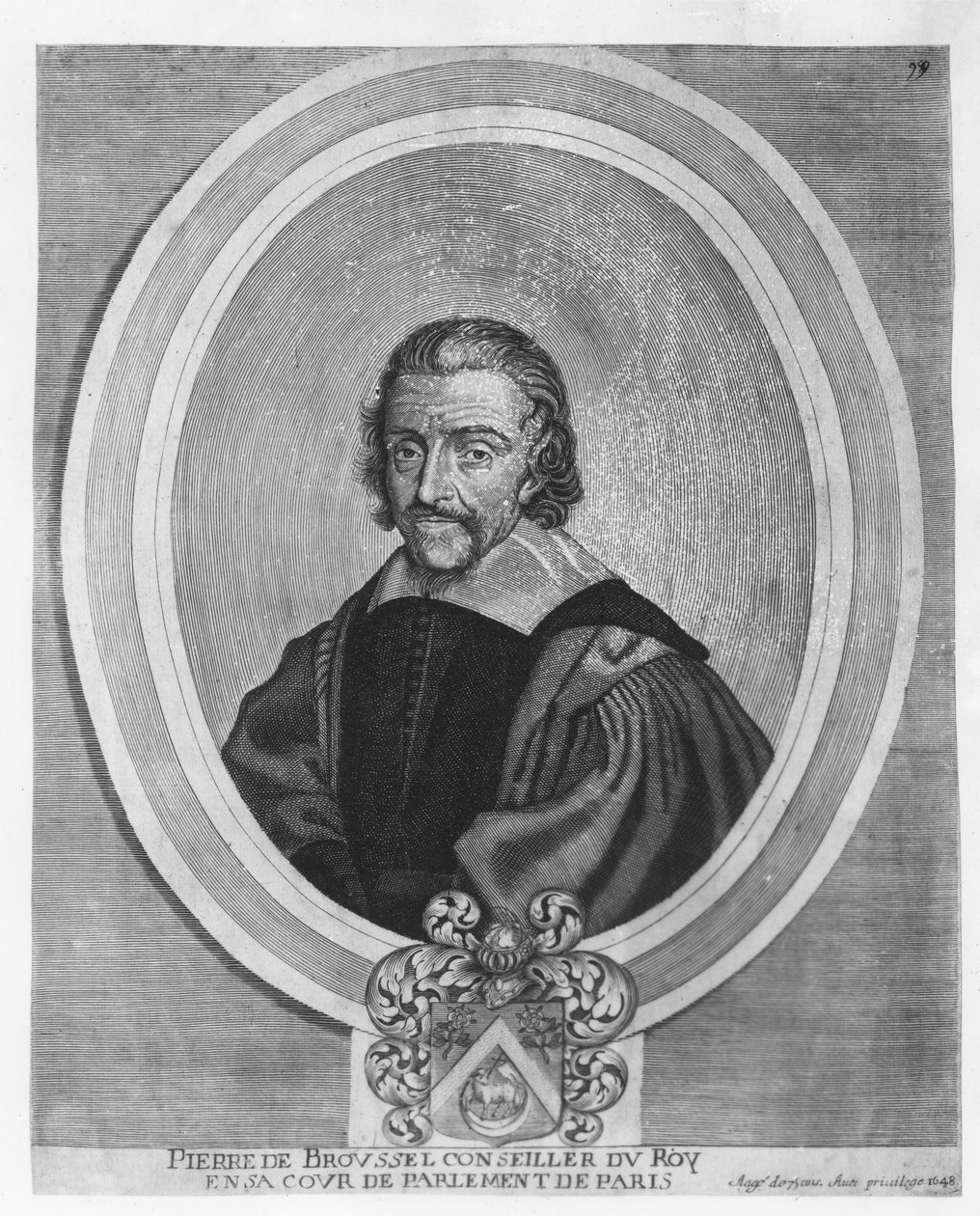Pierre Broussel (Grawerowanie) autorstwa French School